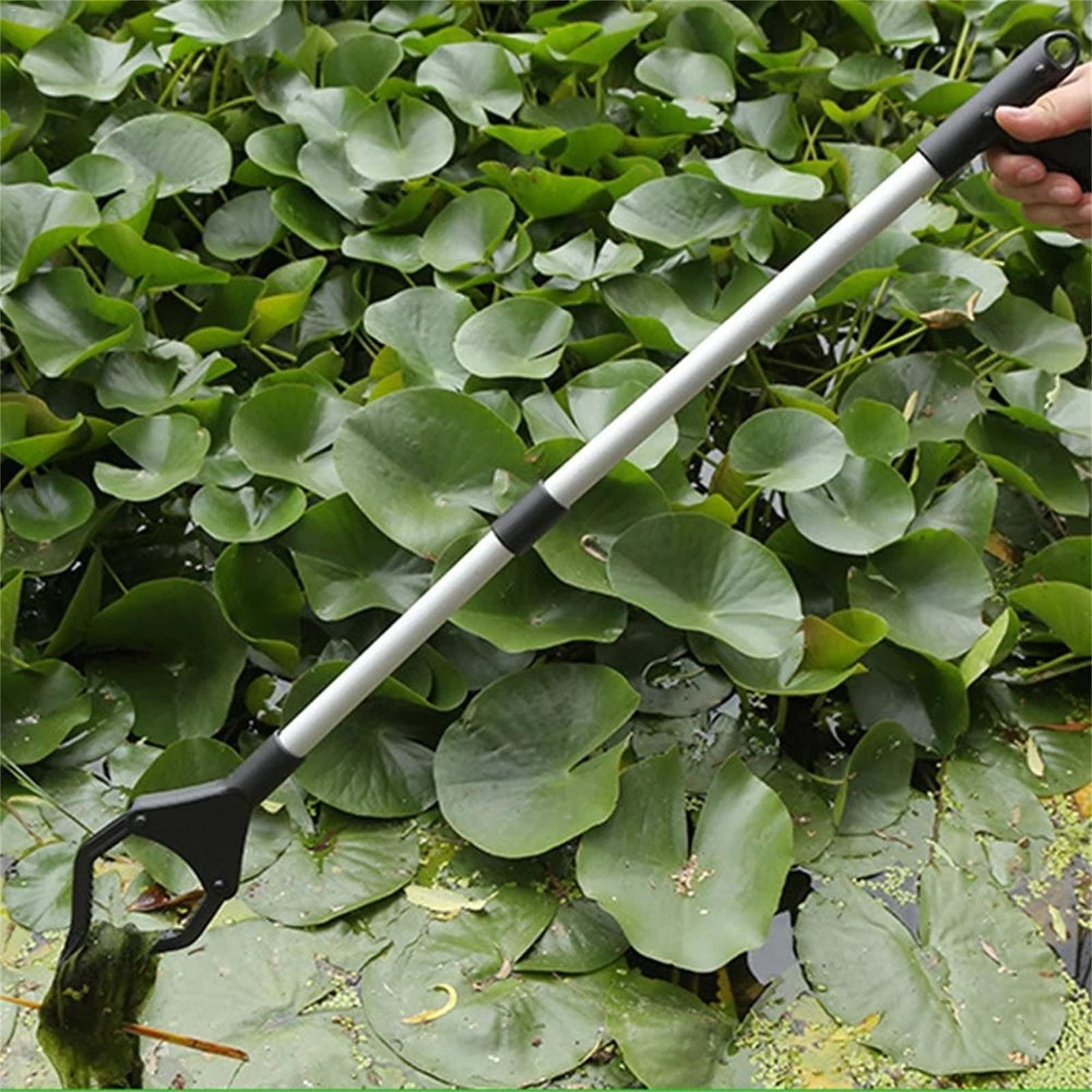 Con pinza, ayuda for la movilidad, herramienta de asistencia for alcanzar, recogedor de basura, herramienta de limpieza for el hogar y el jardín, fácil de agarrar,Recogedor de basura
