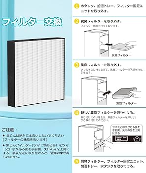 Amazon.co.jp: KAFP102A4 フィルター ダイキン 空気清浄機 用