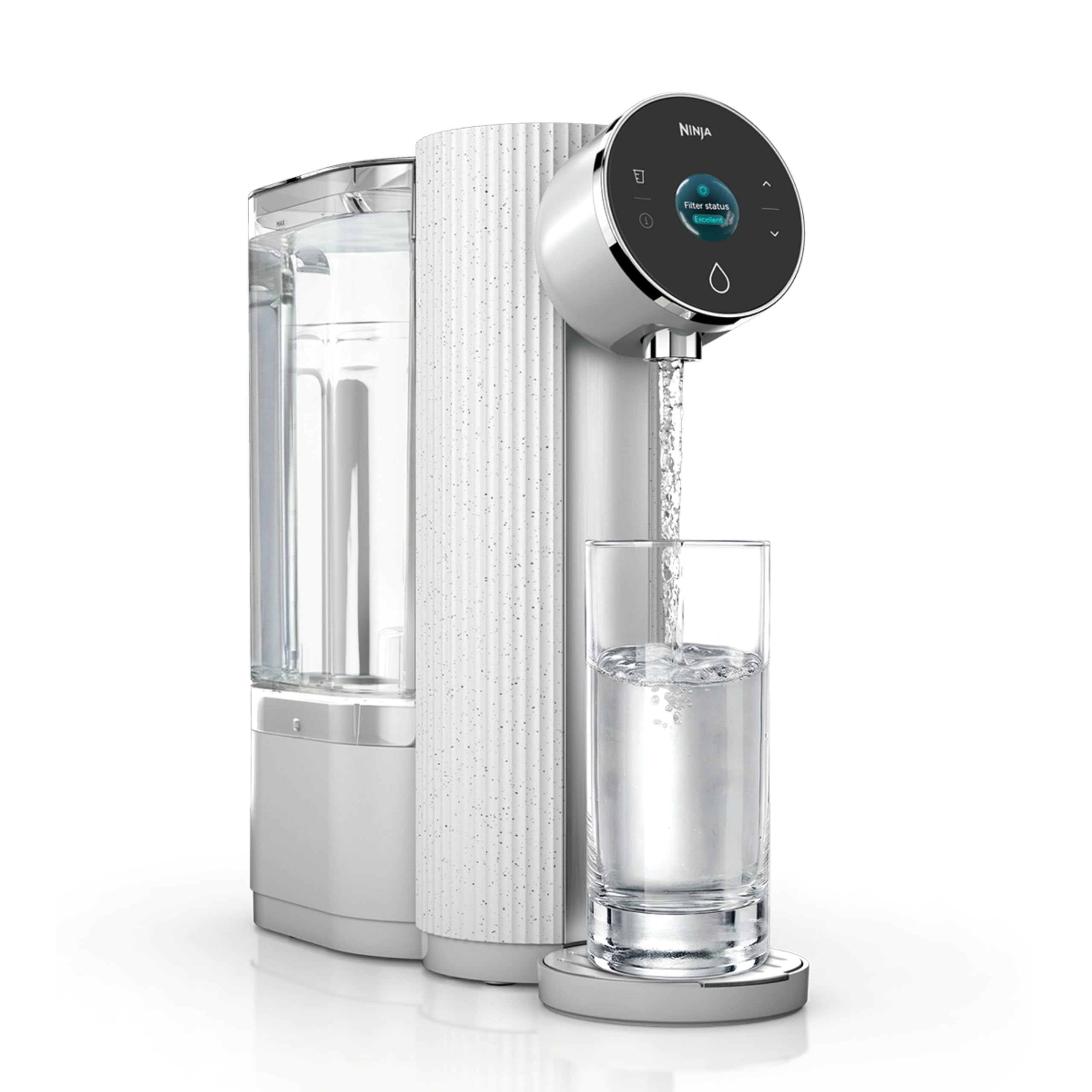 HydraSense™ Intelligent Water Filtration System, WF1001WH1 | Dove White, Filters 80+ cont…