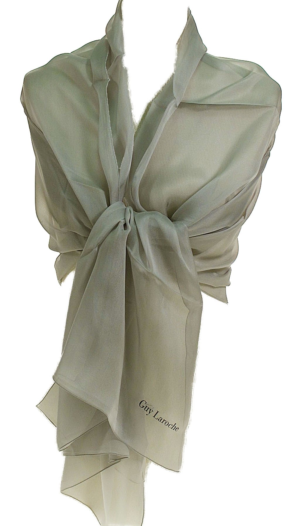 Foulard Guy Laroche En Mousseline De Soie - Multicolore - Occasion