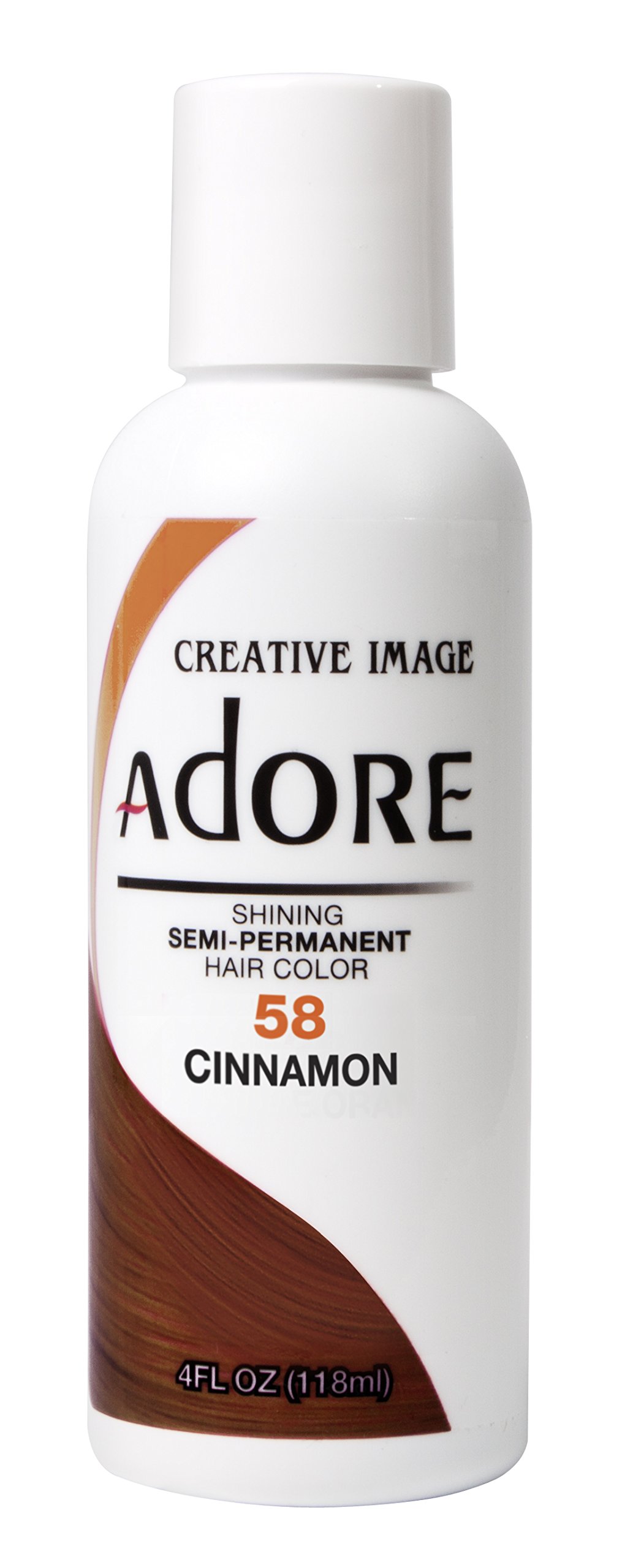 Amazon.com : Adore Semi-Permanent Haircolor #058 Cinnamon 4 Ounce (118ml) : Hair  Color Primers : Beauty & Personal Care