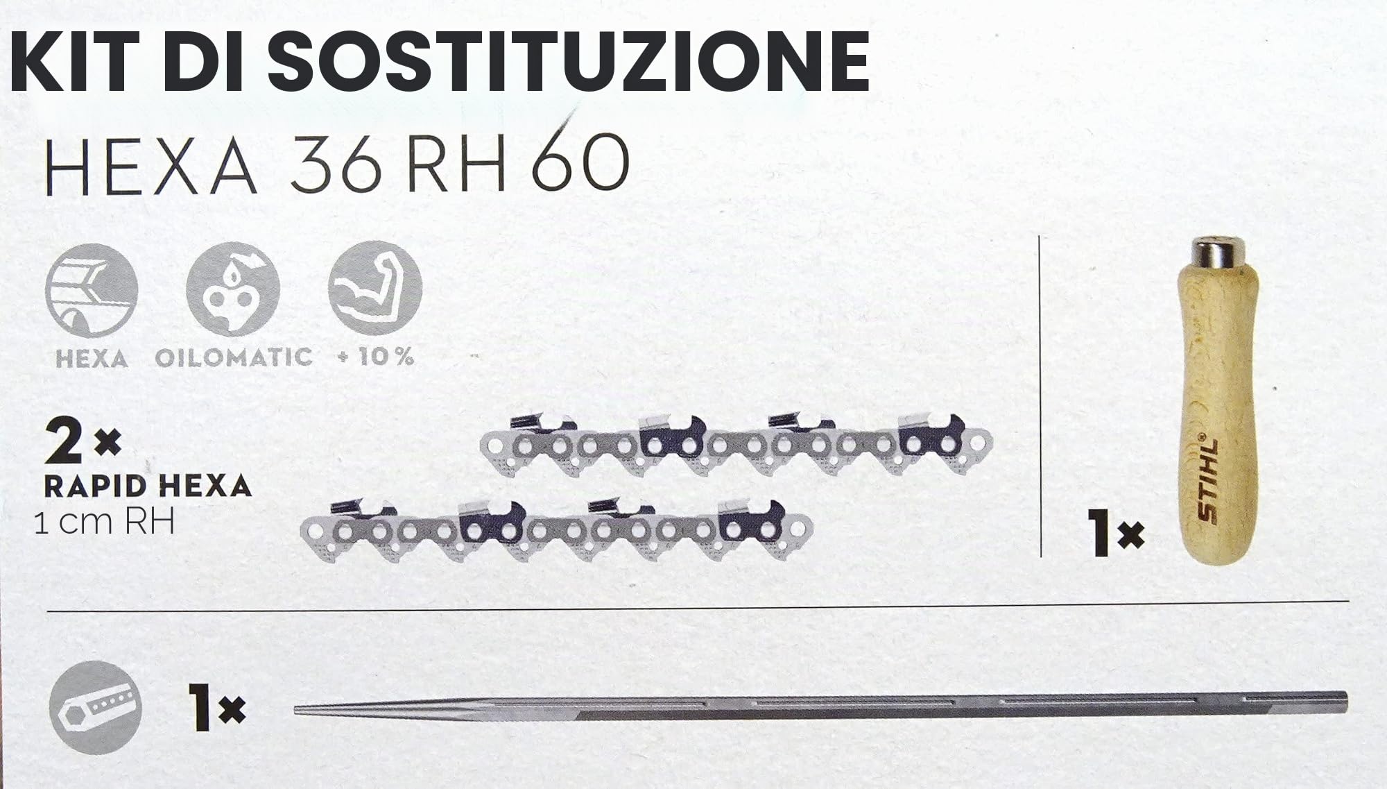 STIHL Hexa Upgrade Kit 2 36RH60 40 cm 3/8 1,6 mm 60 DL