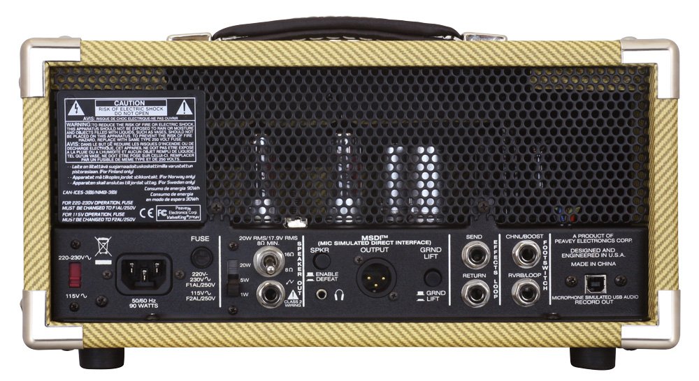 Amazon | PEAVEY Classic 20 MH Mini Head Tweed 20W ミニヘッド 