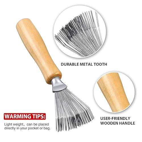 Miniatura 3 de 2 piezas de cepillo de pelo herramienta de limpieza de peine cepillo limpiador cepillo cepillo limpiador cepillo limpiador cepillo cepillo limpiador