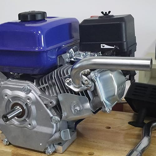 Miniatura 3 de Miaowa - Tubo de escape para bicicleta Coleman CT200U BT200X Mini Bike,para GX160 GX200 Go Cart, para Predator 212cc Go Kart y Mini Bike