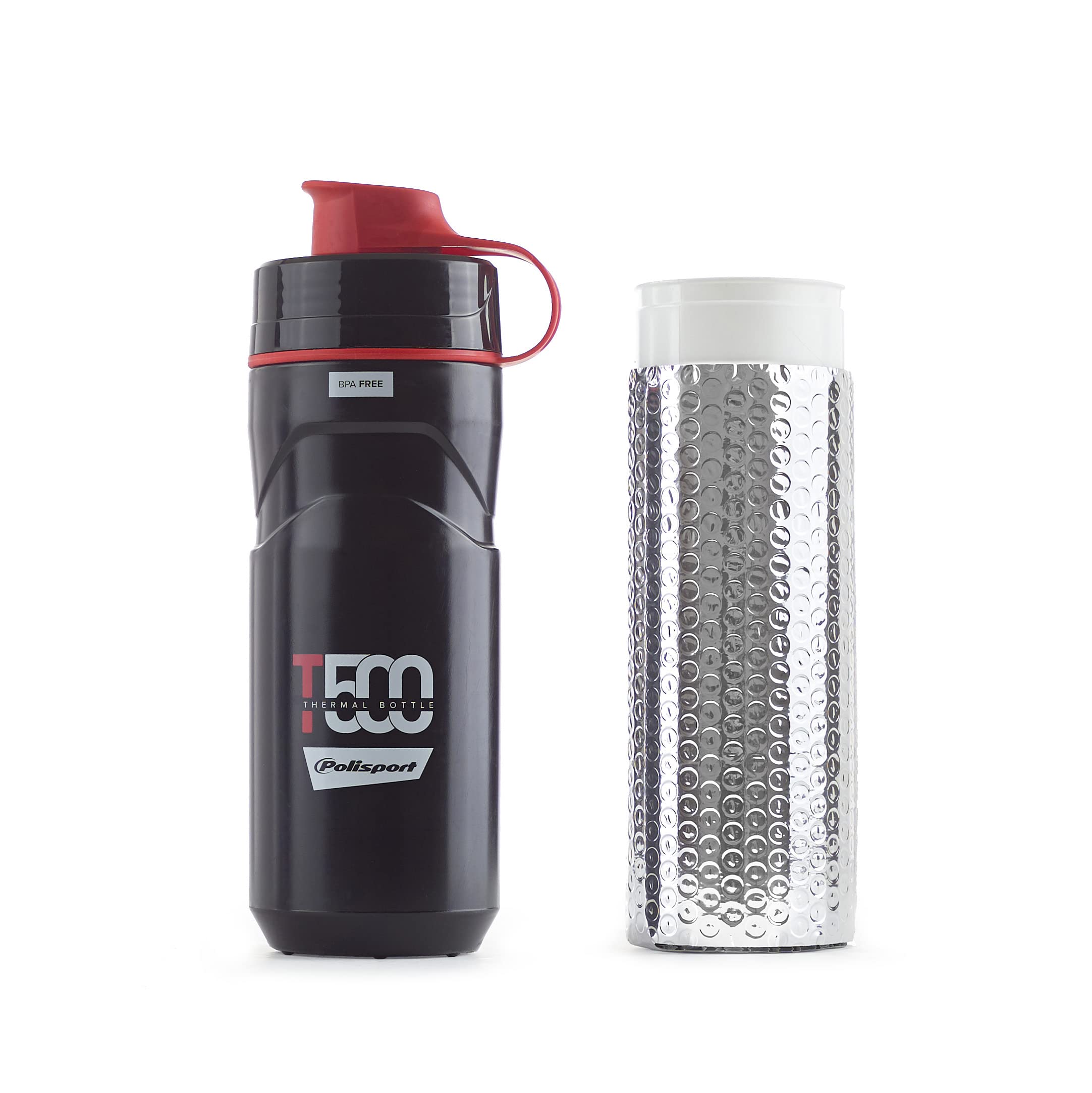 Borraccia Termica Polisport Thermal T500 Da 500ml - Mantiene Freddo Fino A 4 Ore, Compatta E Pratica - Foto 13