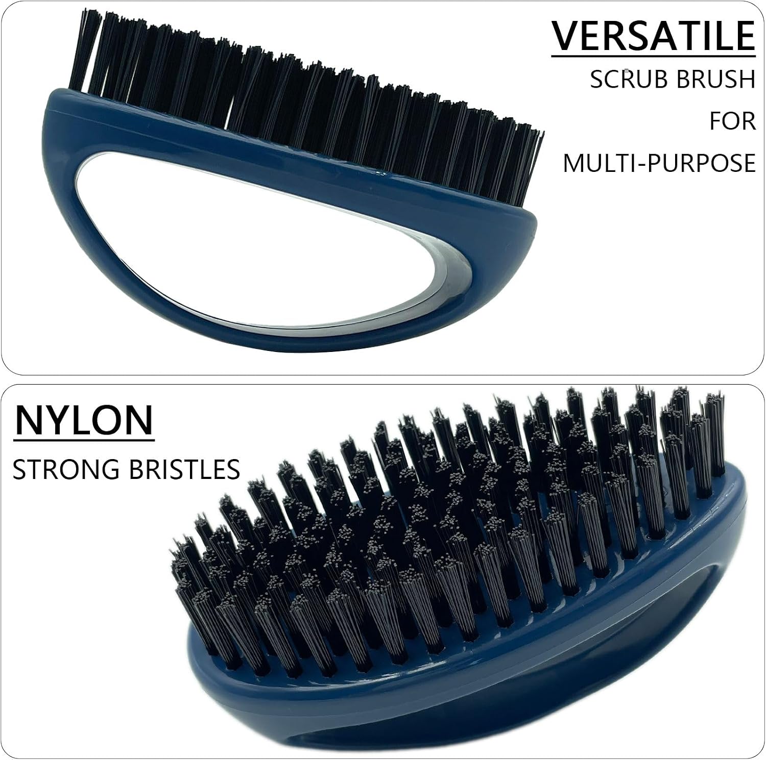 GKETN Small Scrub Brush with Nylon Bristles Heavy Duty Cleaning Brush image 4