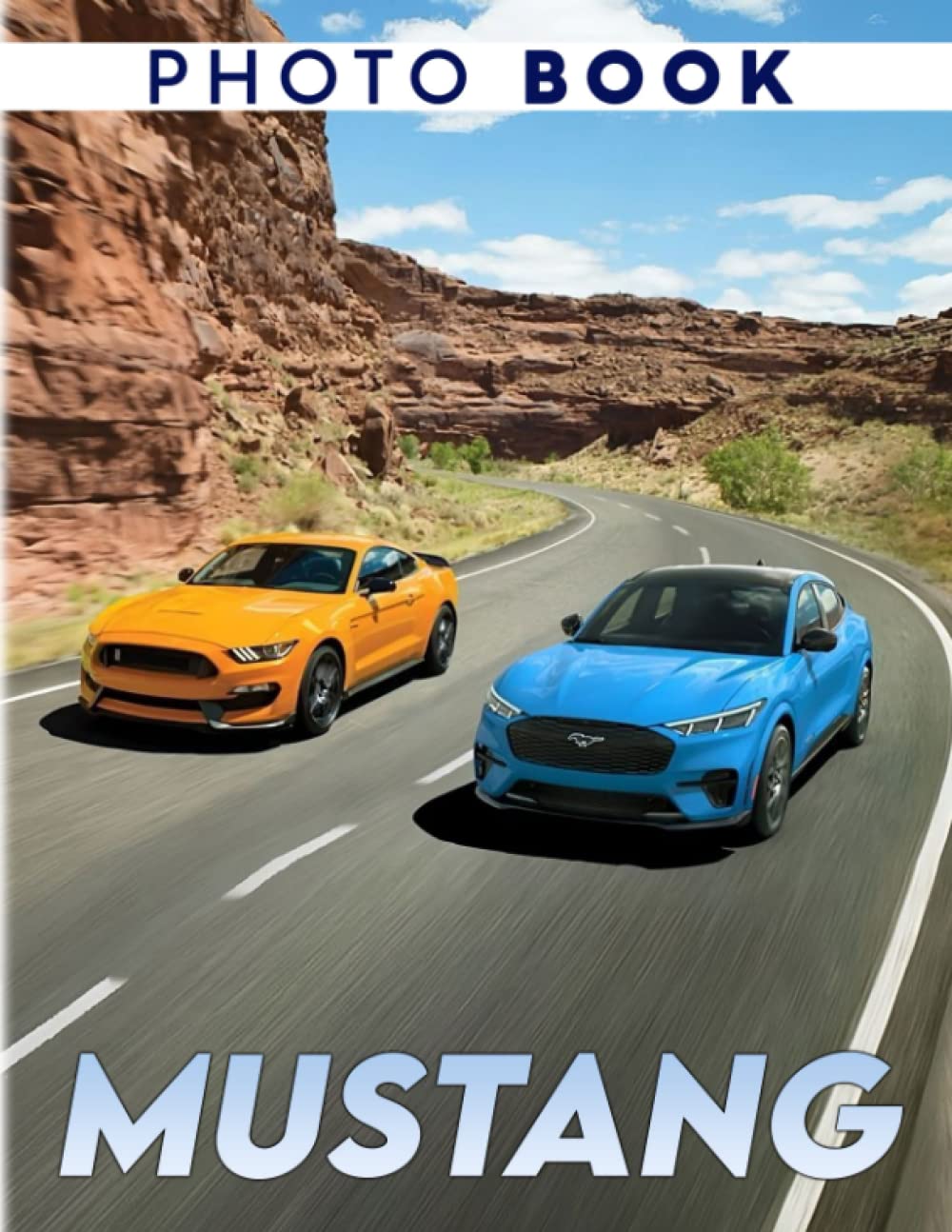 Mustang Photo Book: Explore And Enjoy 40 Picutres of Mustang American Sportcar | Amazing Gift For Boys, Teens And Fans