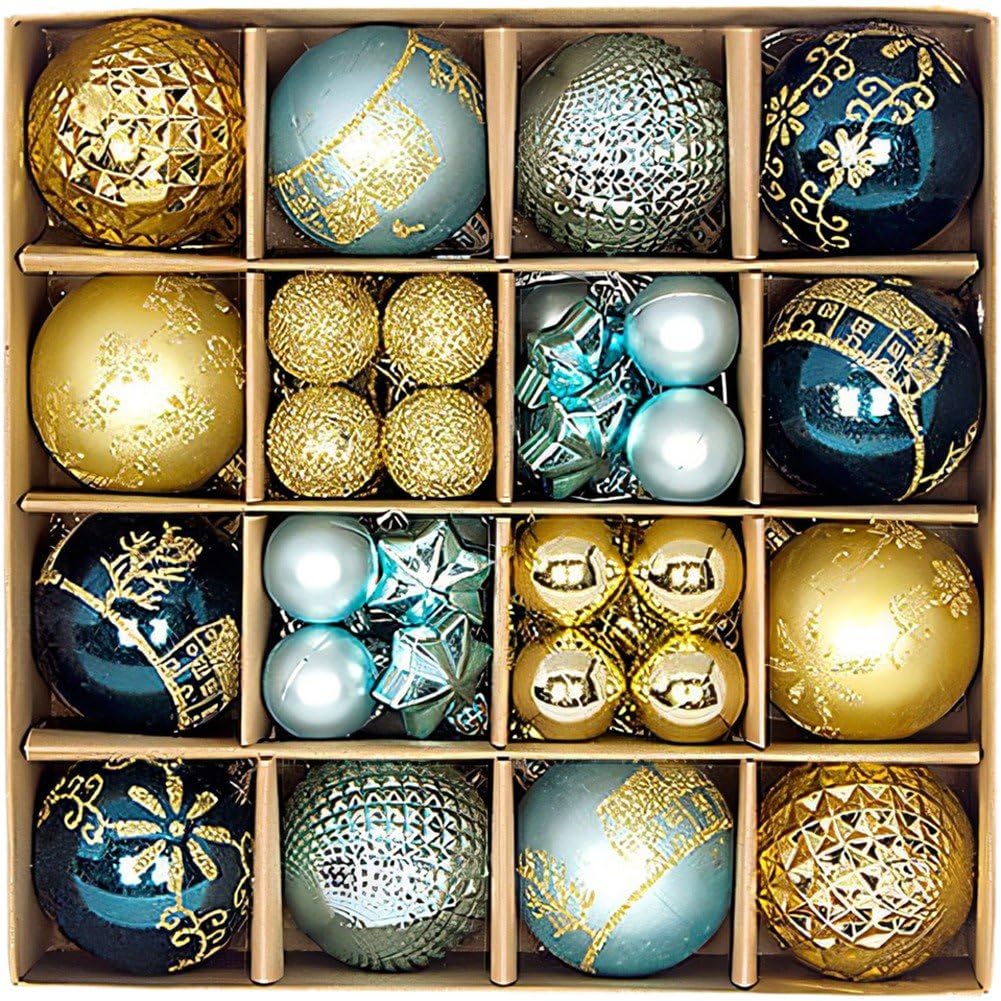 Boules de Noël pour décoration de fête à la maison et mariage de vacances