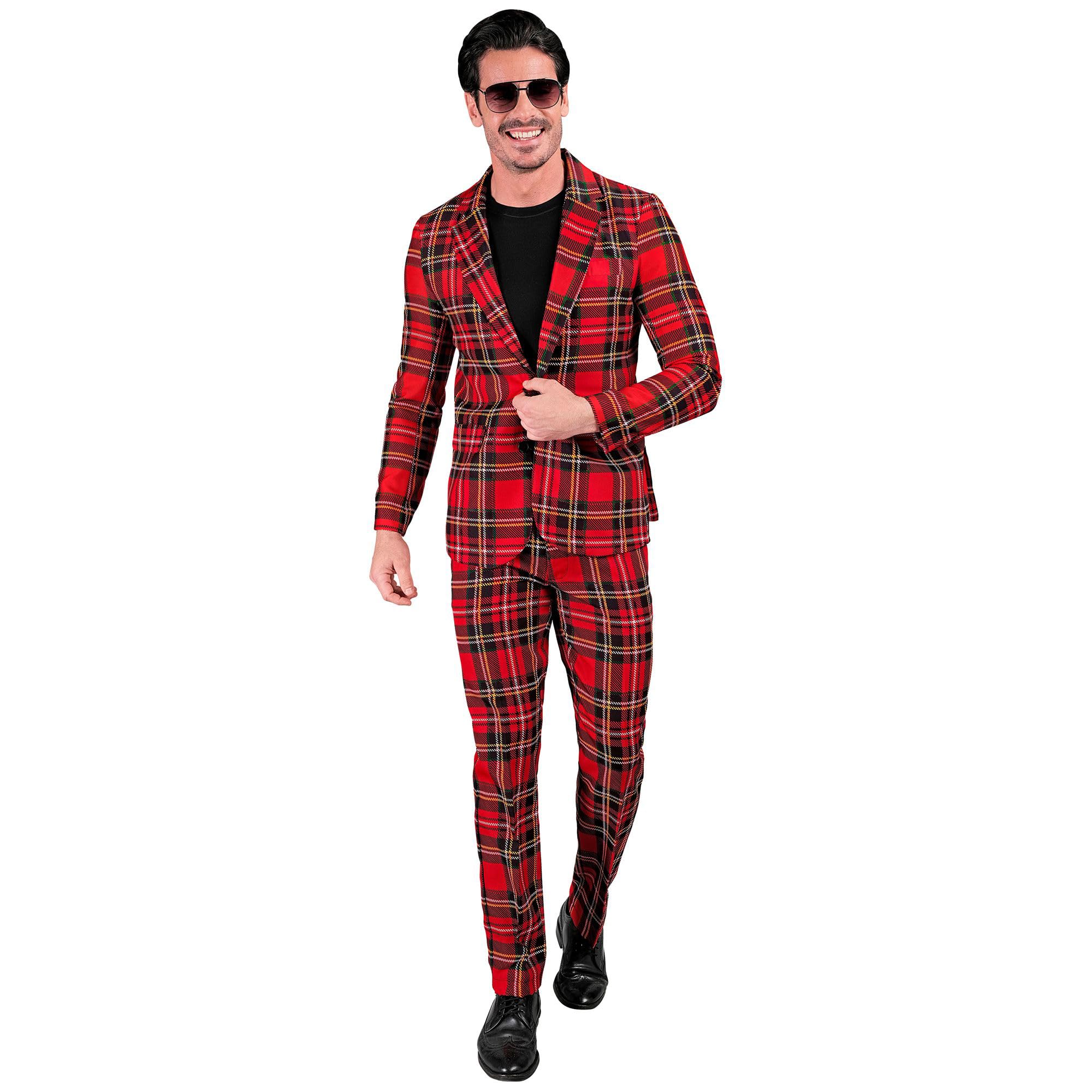 W WIDMANN MILANO Party Fashion - Party Fashion Suit, Jacket and Trousers, Costume, Showmen, Fancy Dress Costumes