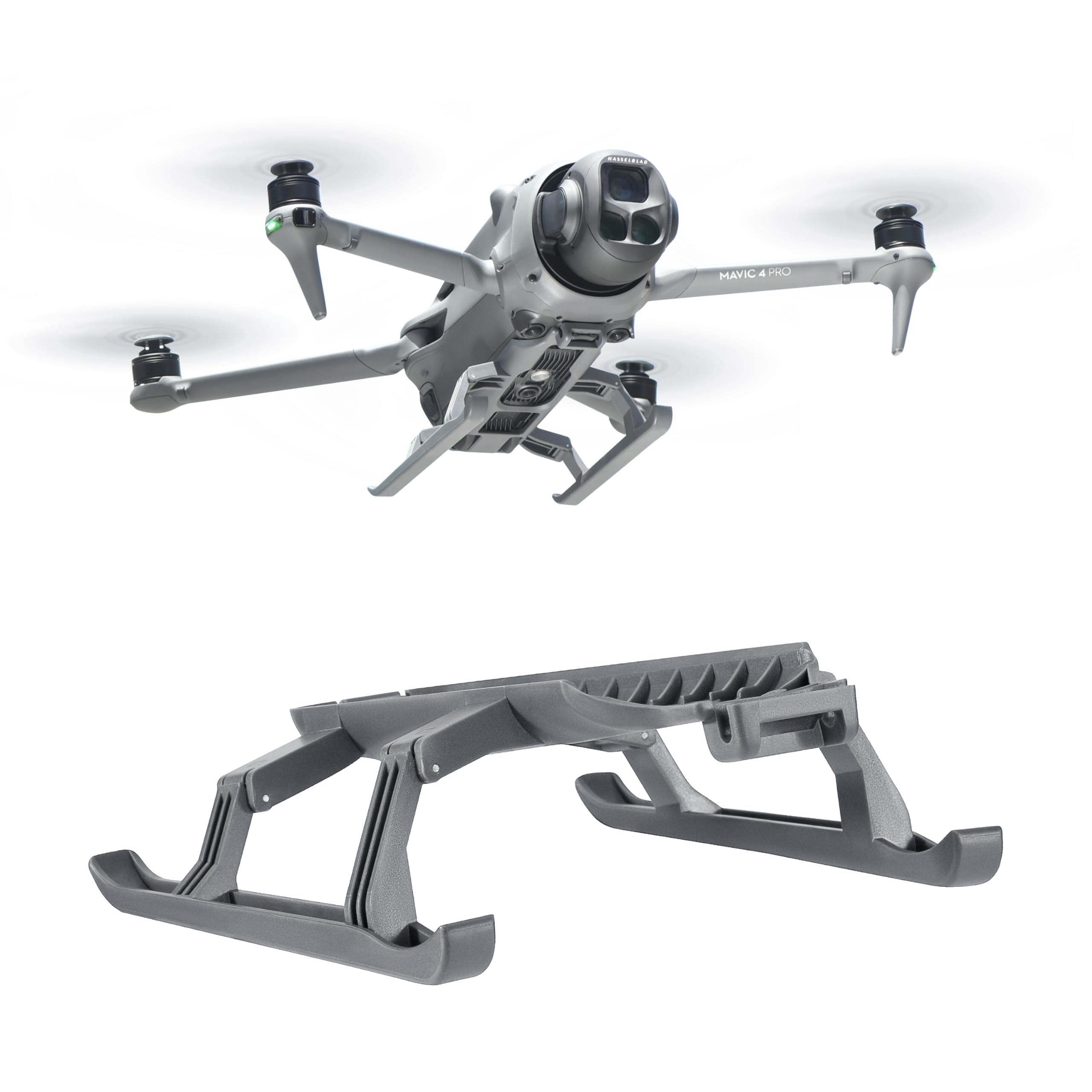 Train d'atterrissage Mavic 4 Pro pliable et extensible pour drone Fly More Combo - 8
