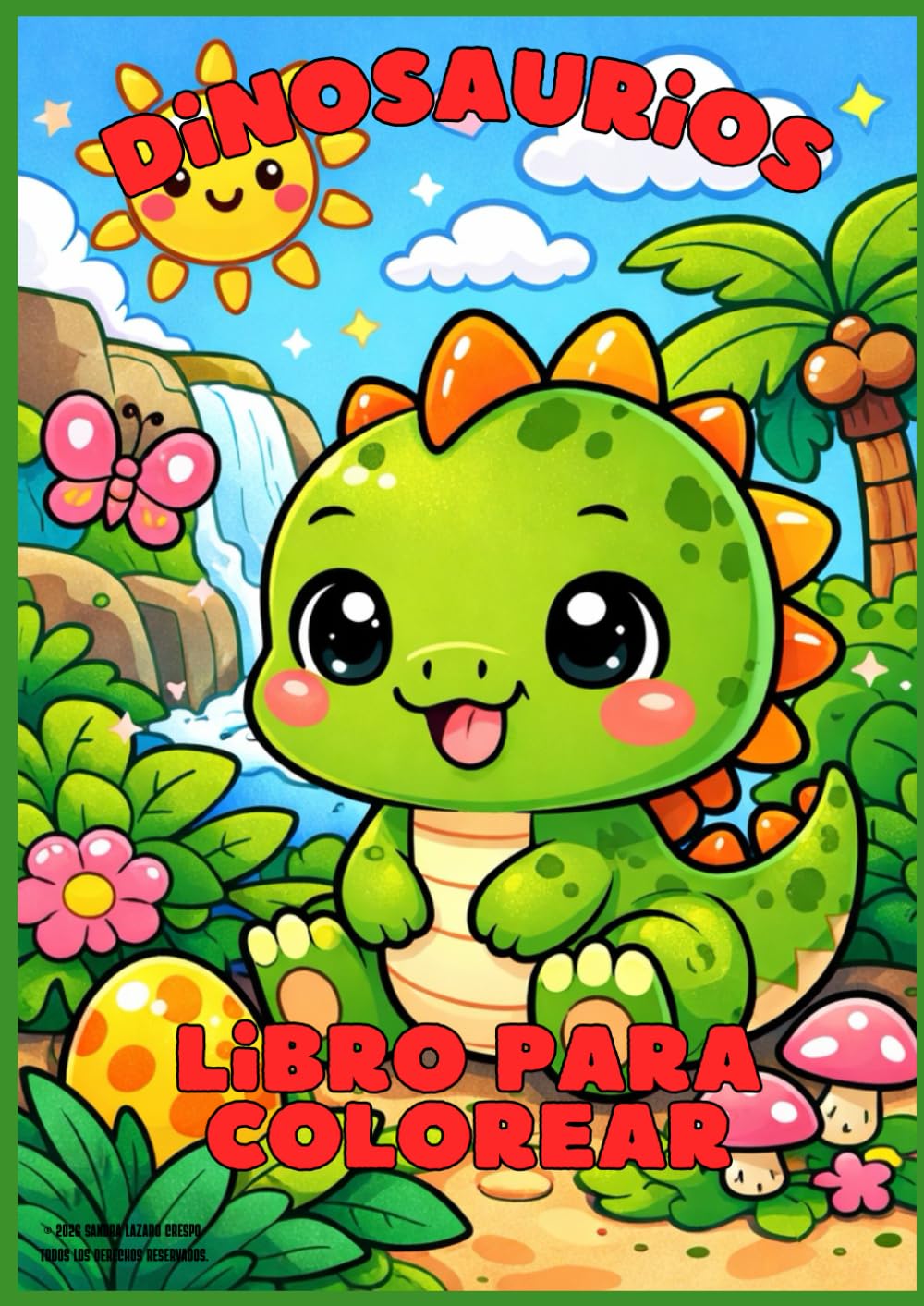 libro para colorear dinosaurios