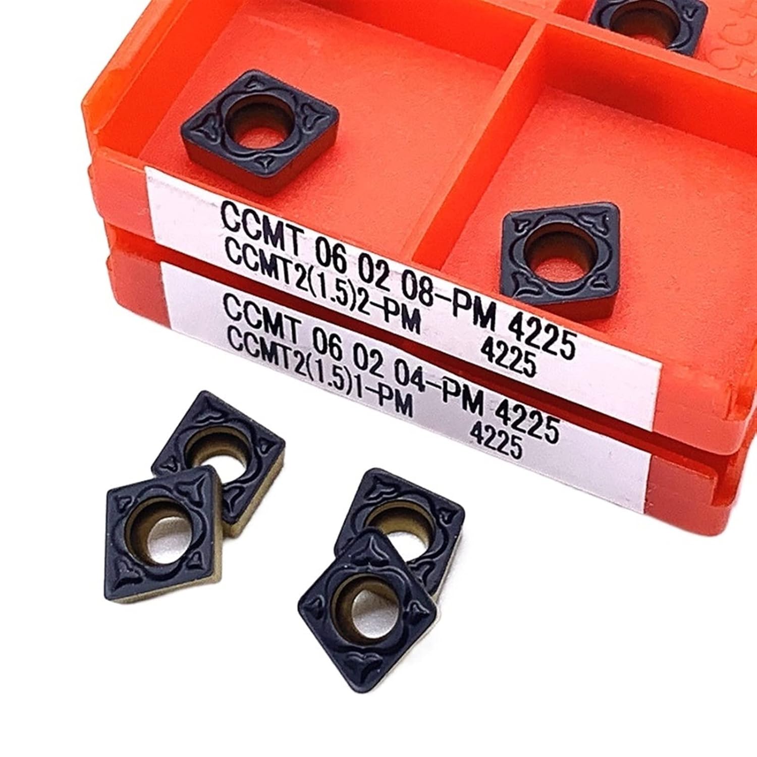 Indexable Carbide Lathe Tool CCMT060204 PM 4225 Internal Turning Carbide Insert Tool CNC Milling Cutter(CCMT060208 PM 4225)