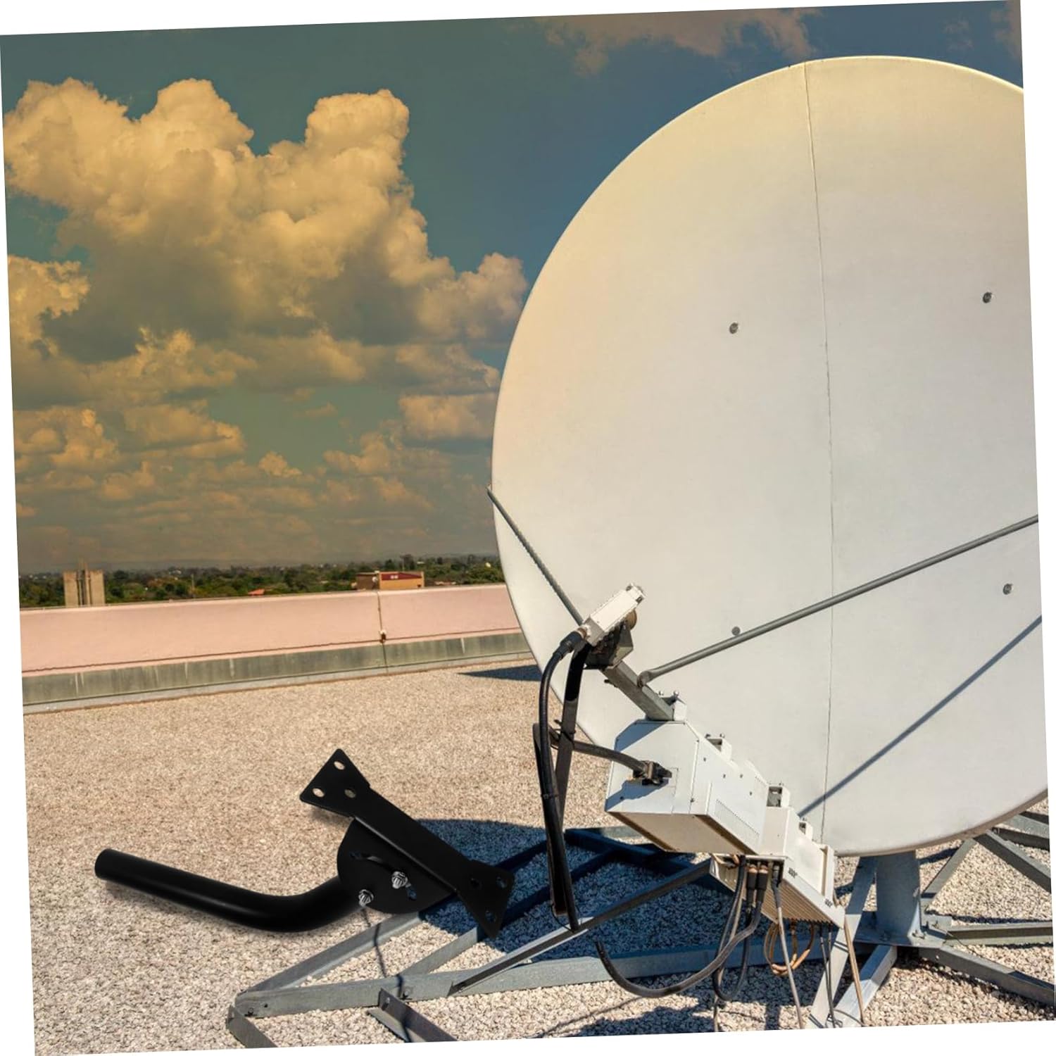 Angoily 1set Antenna Mount Pole Kit for Rv Construction Portable Design Compatible Various Models Easy Installation