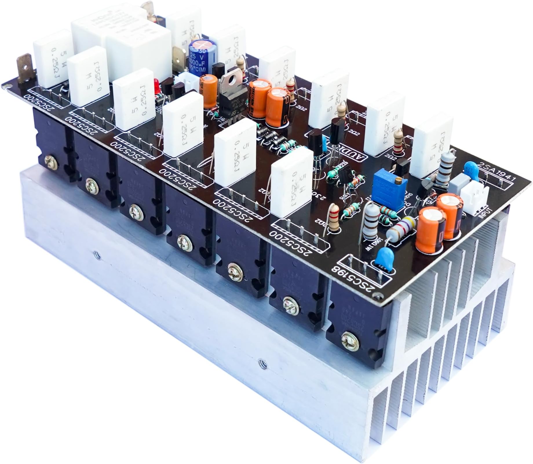 AUDIO LITE 600W RMS Mono Amplifier Board Using 2SC5200 + 2SA1943 With