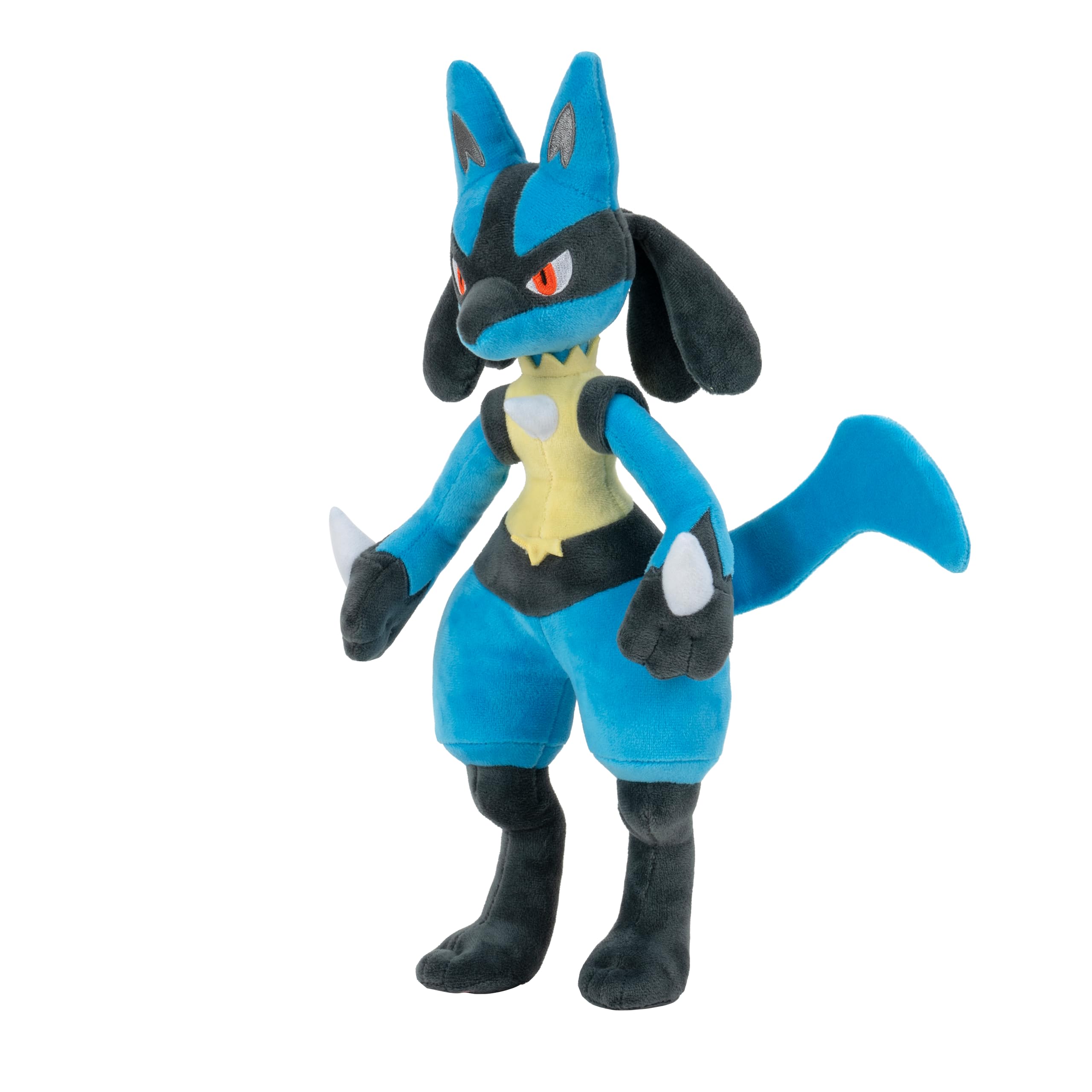 Pokémon PKW4029-30cm Plüsch - Lucario, offizielles Plüsch