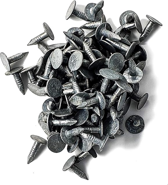 GALVANISED Roofing Felt Clout Nails 13 MM (Pack of 250)
