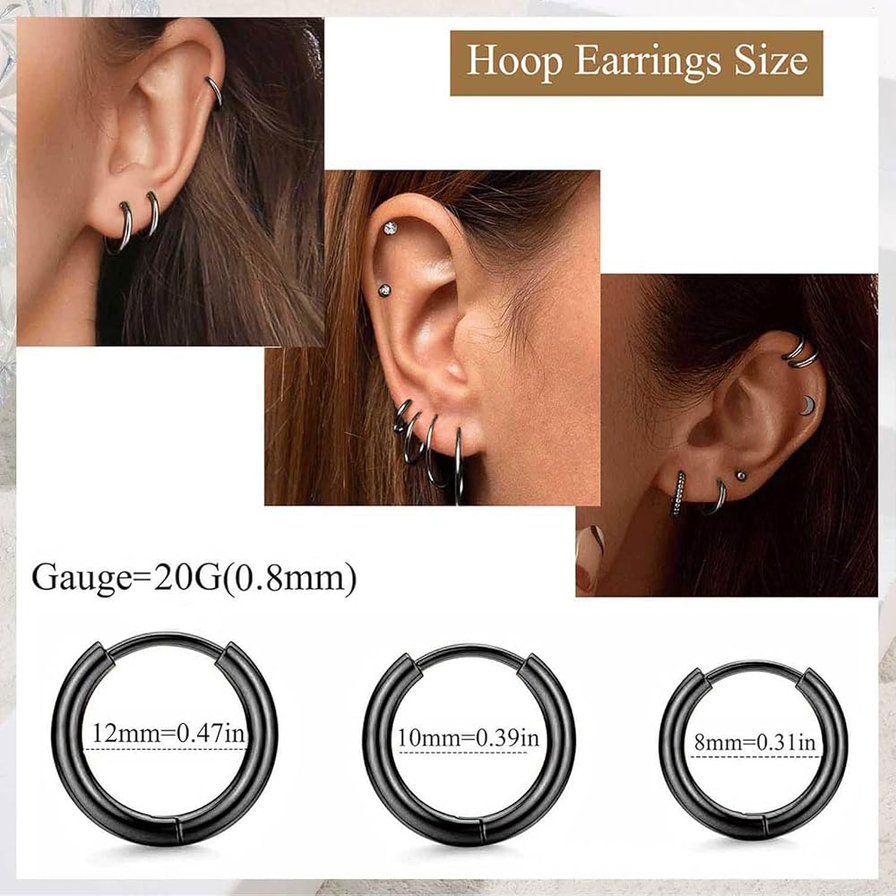 【SURGERY】surgery pendant earrings Hanreshe Retro 3D Heart Pendant Hoop Earrings Medical