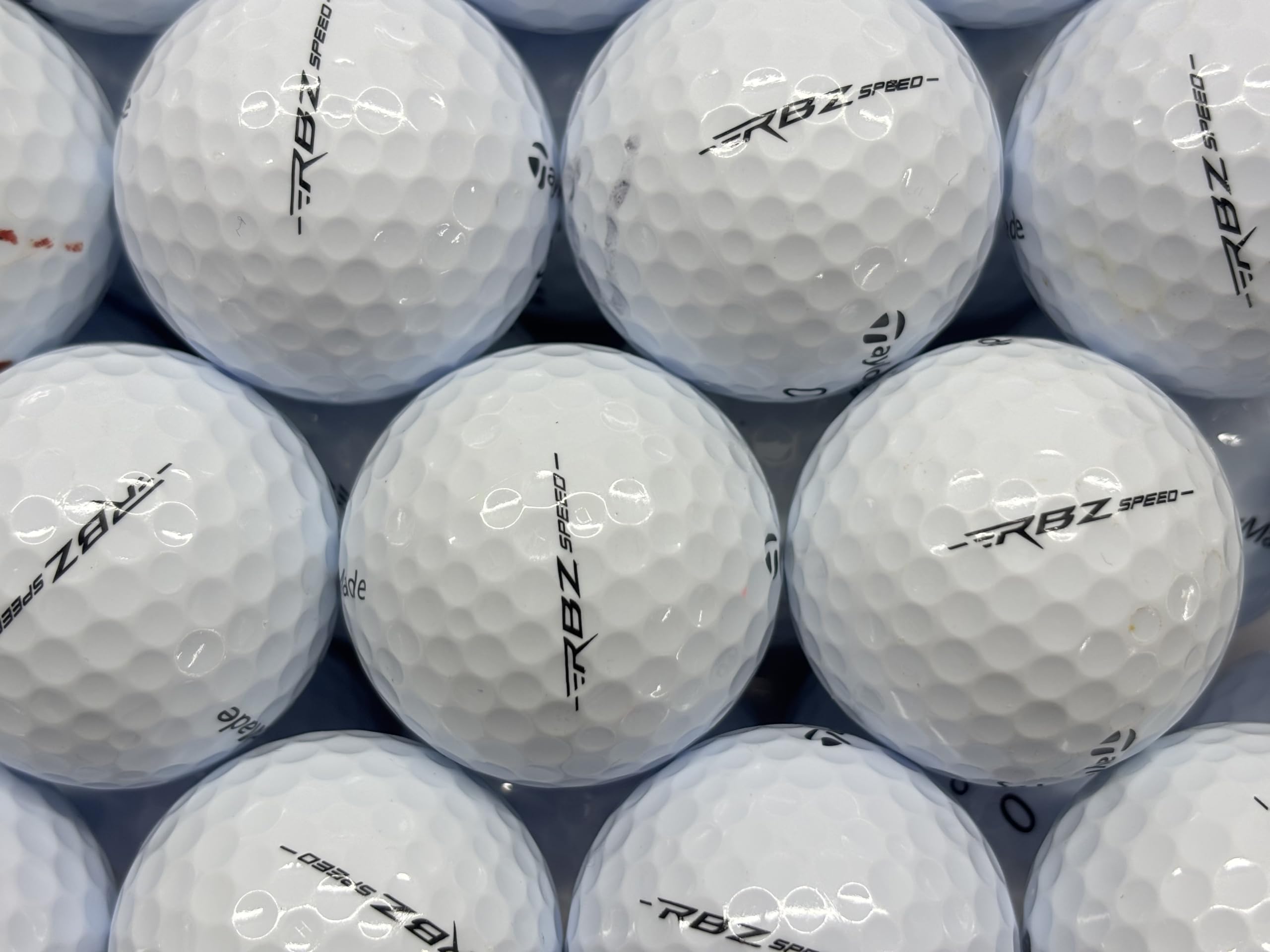 TaylorMade RBZ Speed Golfbälle (gebrauchte Lakeballs), Golf Zubehör, 24 Stück