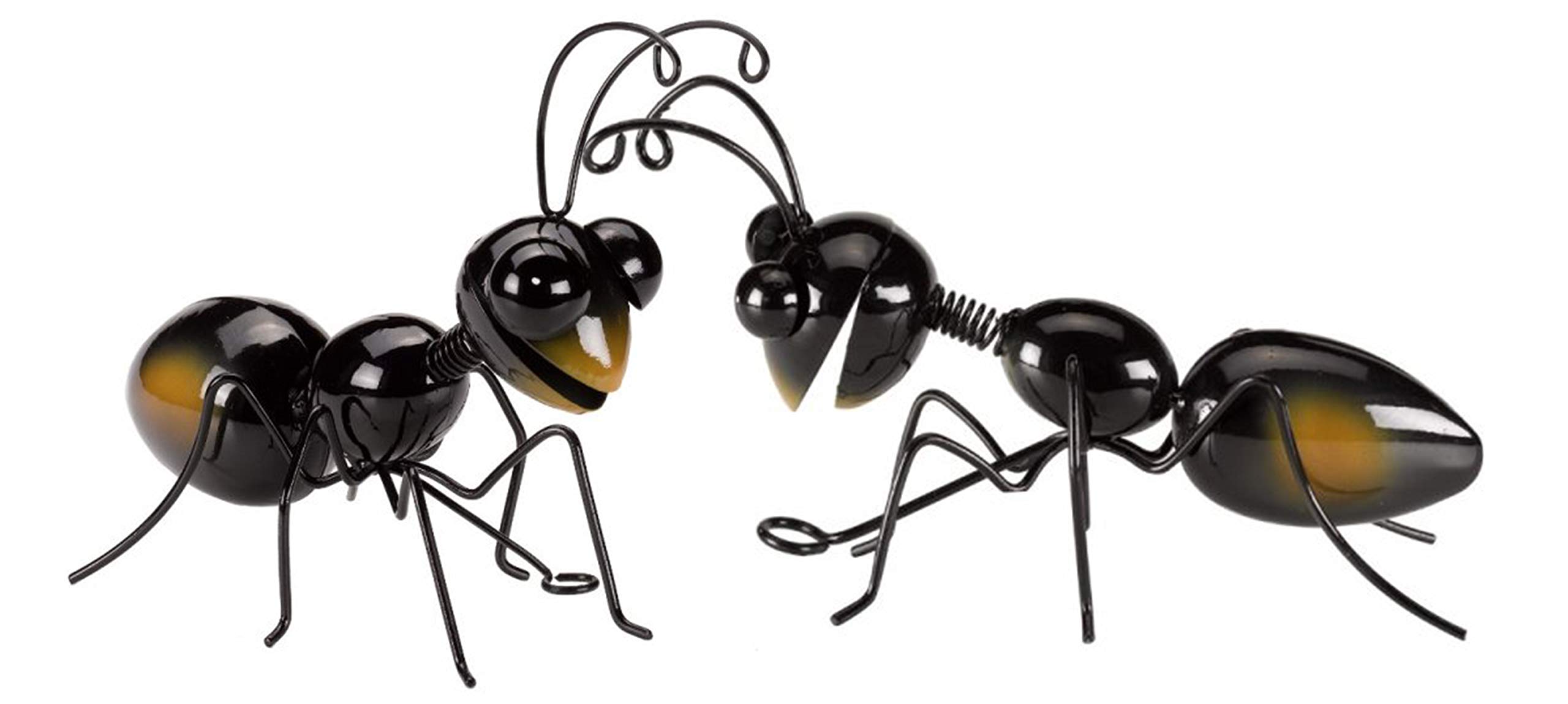 Garden Mile 2X Medium Ant Set Of 2 Ant Wall Decorations For Garden Weatherproof Outdoor Wall Art For Gardens Insect Statues & Sculptures Hanging Garden Ornaments Outdoor For Fence Walls Shed Etc