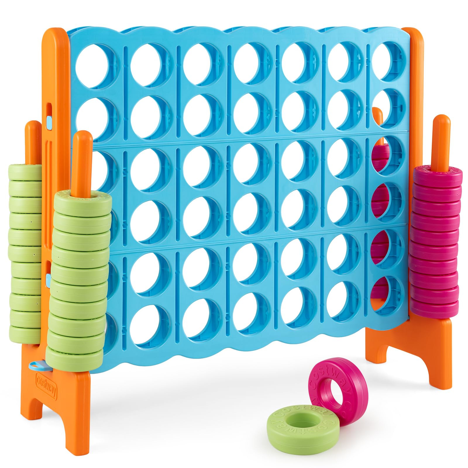 CLUB GIANTS チョーグルセット Amazon.com: Costzon Giant 4-in-A-Row, Jumbo 4-to-Score Giant Game
