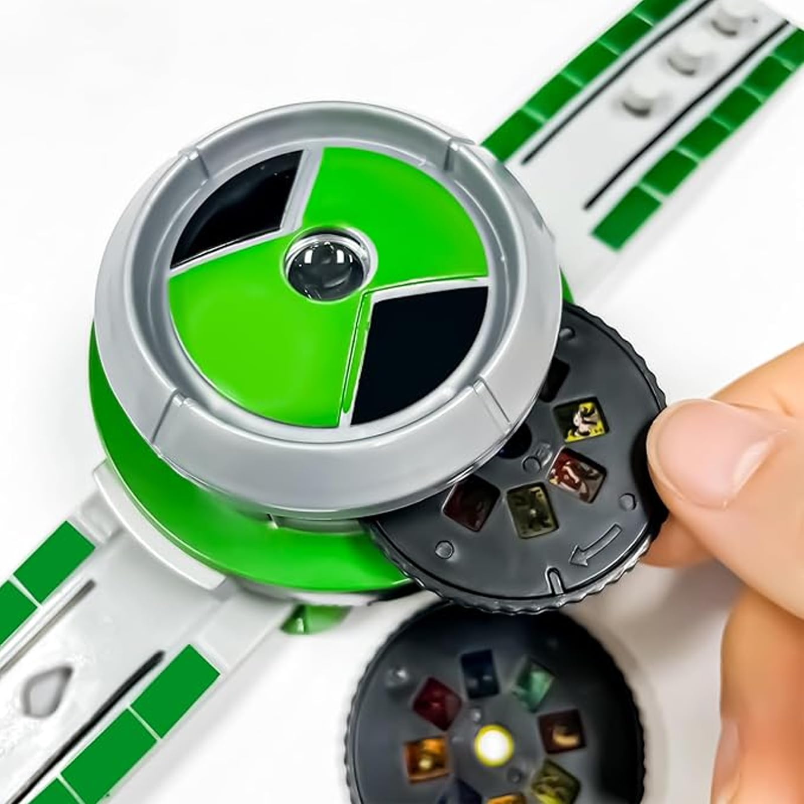 PQKL-party Reloj proyector para niños, juguete de reloj con 8 imágenes, reloj de pulsera proyector para niños, reloj de dibujos animados, relojes de juguete para niños y niñas, regalo de cumpleaños