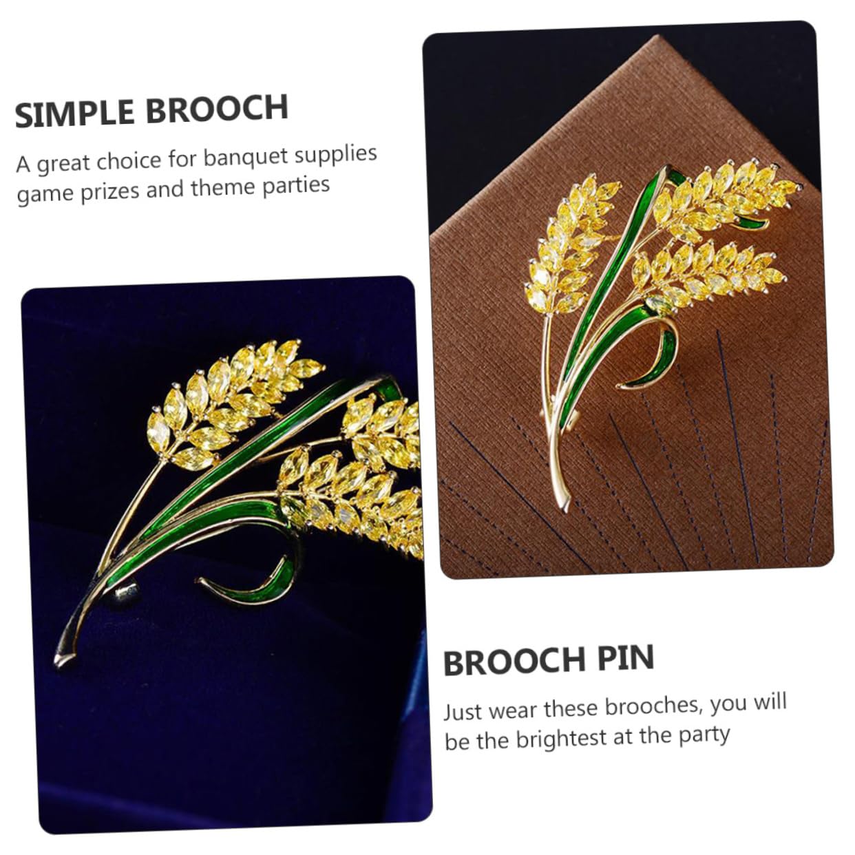 Healeved Broche para Accesorio para Mujer Pin para Chaquetas