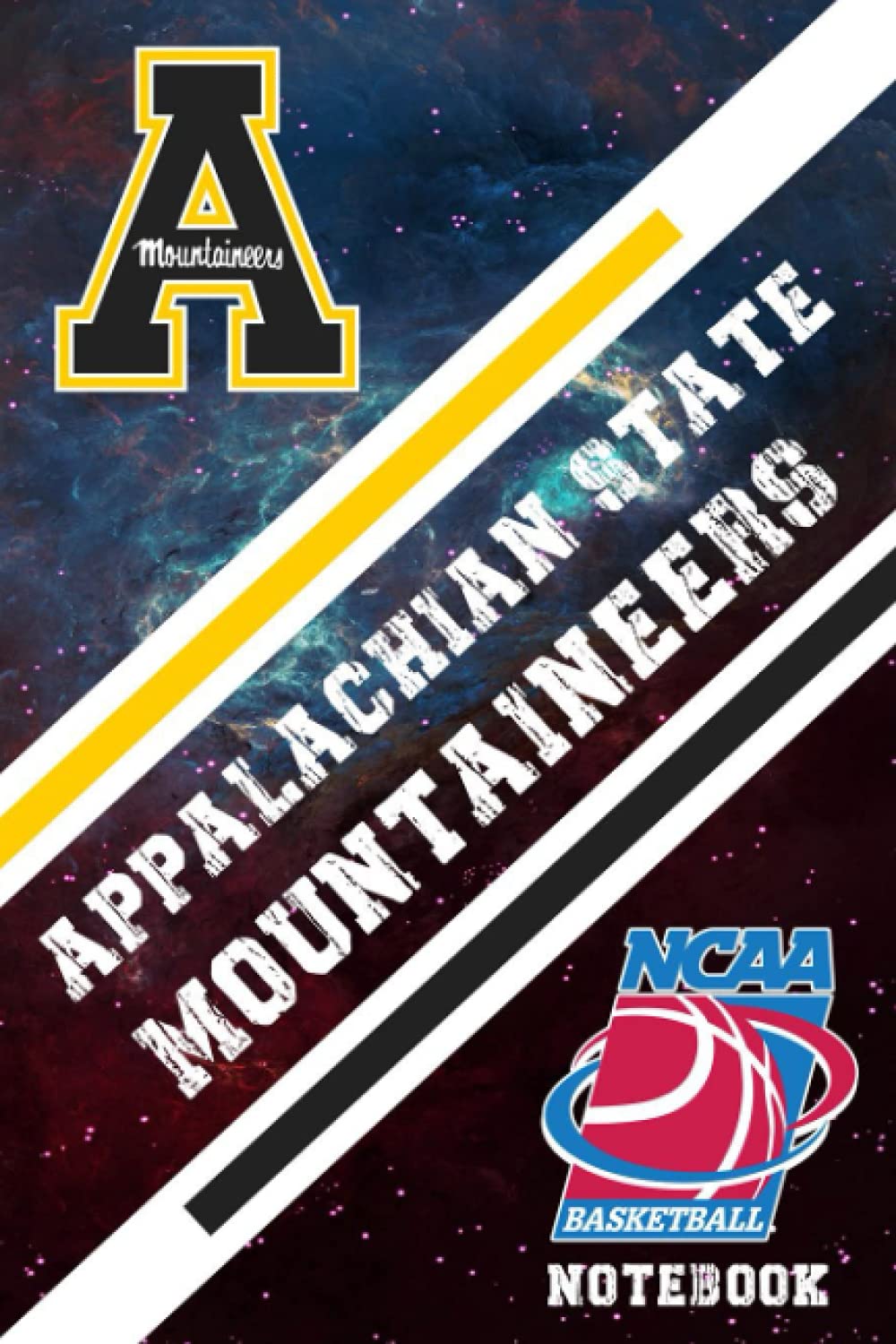 Appalachian State Mountaineers : Appalachian State Mountaineers Office Organize Notebook | NCAA Notebook Fan Essential NFL , NBA , MLB , NHL , NCAA #58