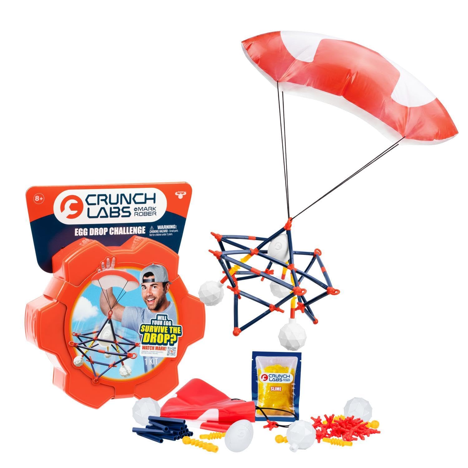CRUNCH LABS by Mark Rober Egg Drop Challenge, STEM Toys, Kids Toys
