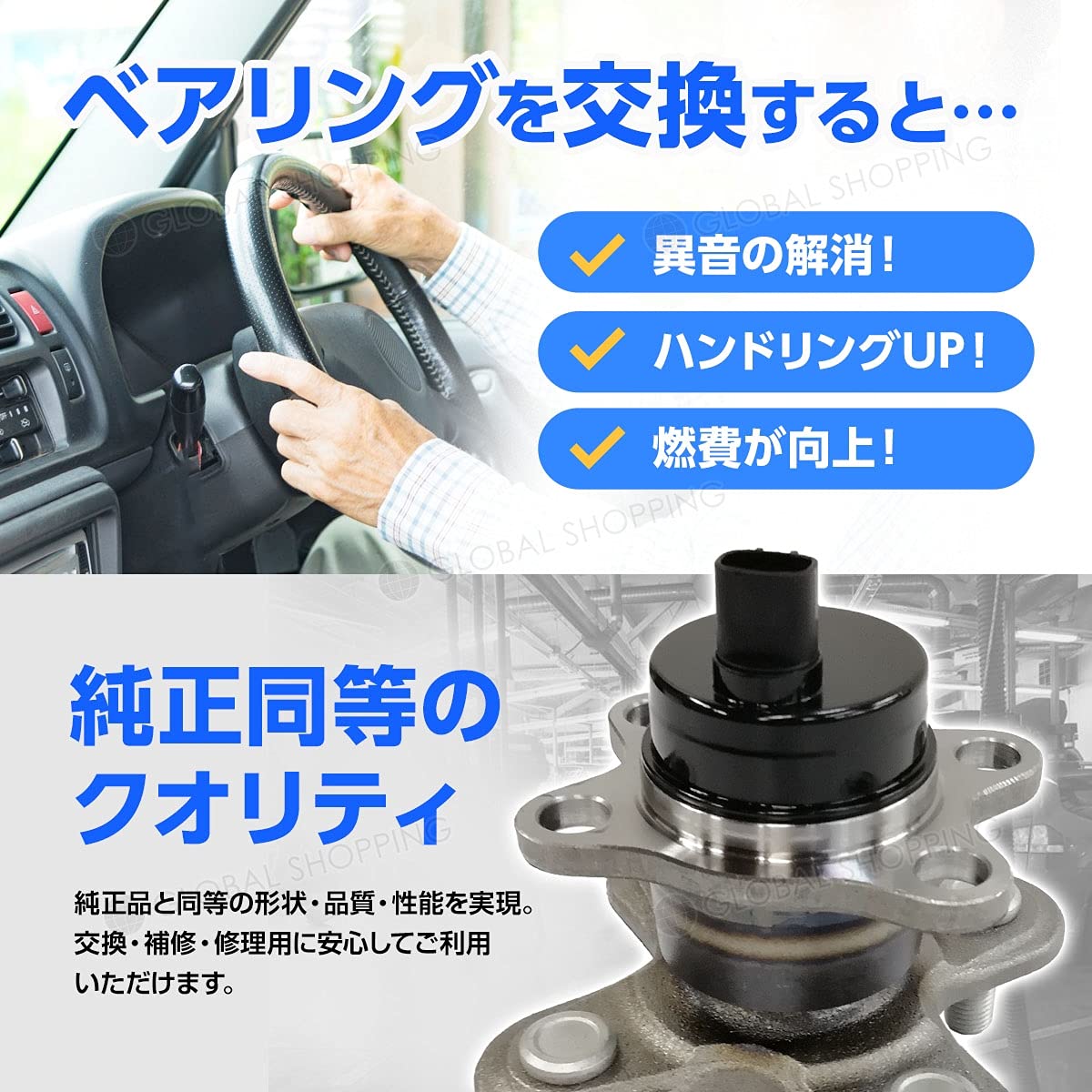 Amazon | リア リヤ ハブベアリング ダイハツ エッセ L235S L245S