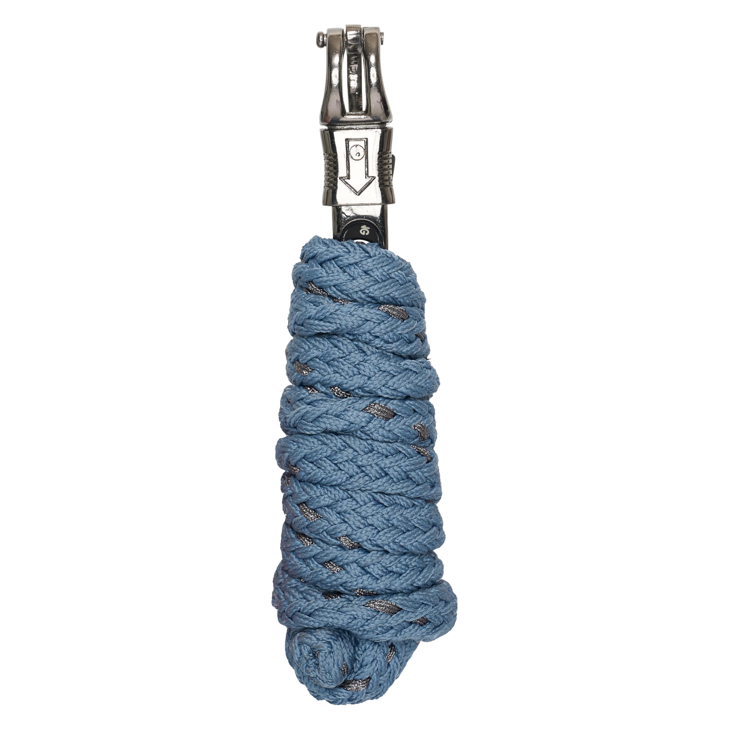 Imperial Riding IRH Deluxe Lead Rope with Lurex Thread, Panic Hook, Coated Nylon, Moonstone — image 1