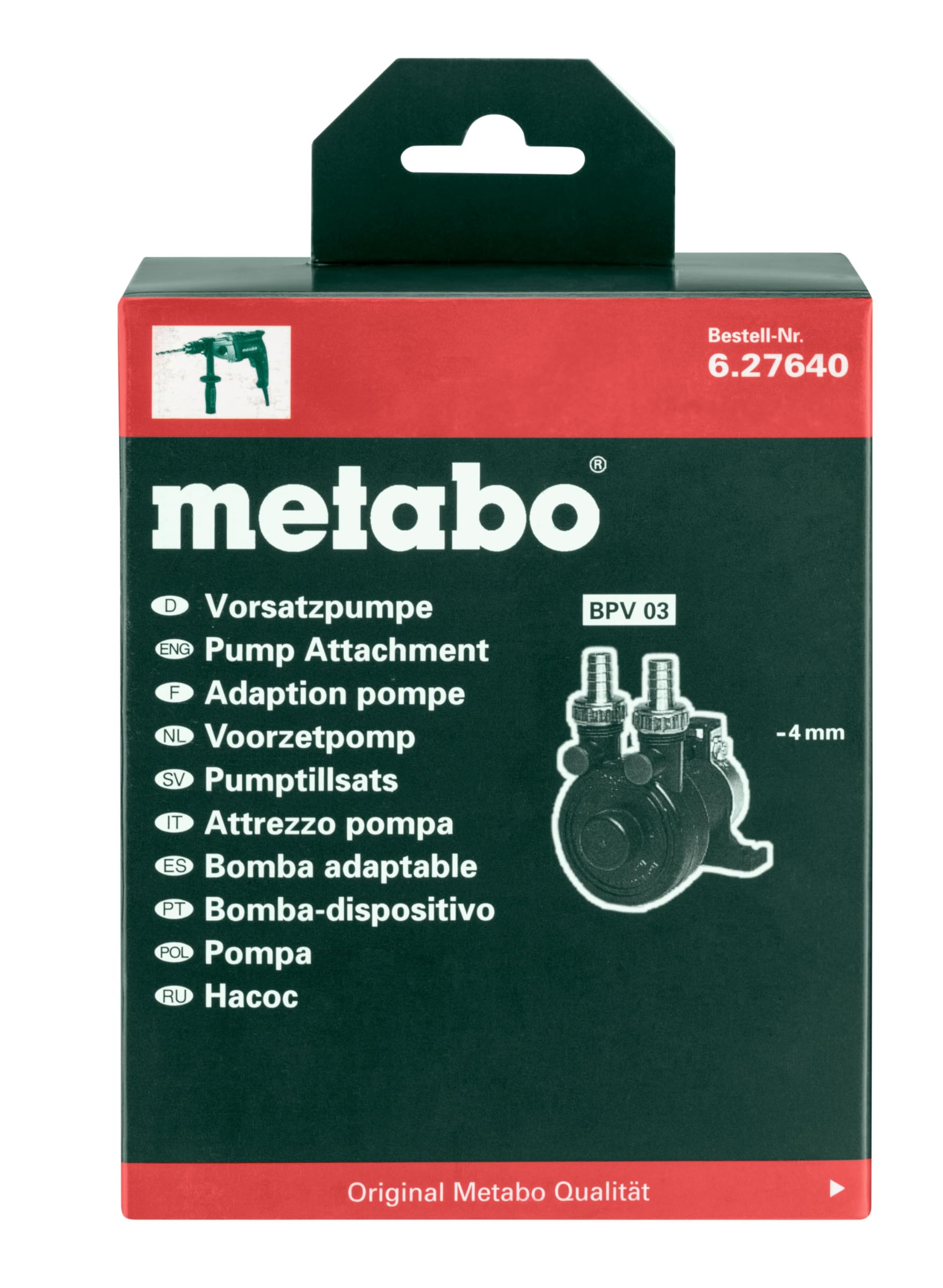 Metabo - Bomba adaptable