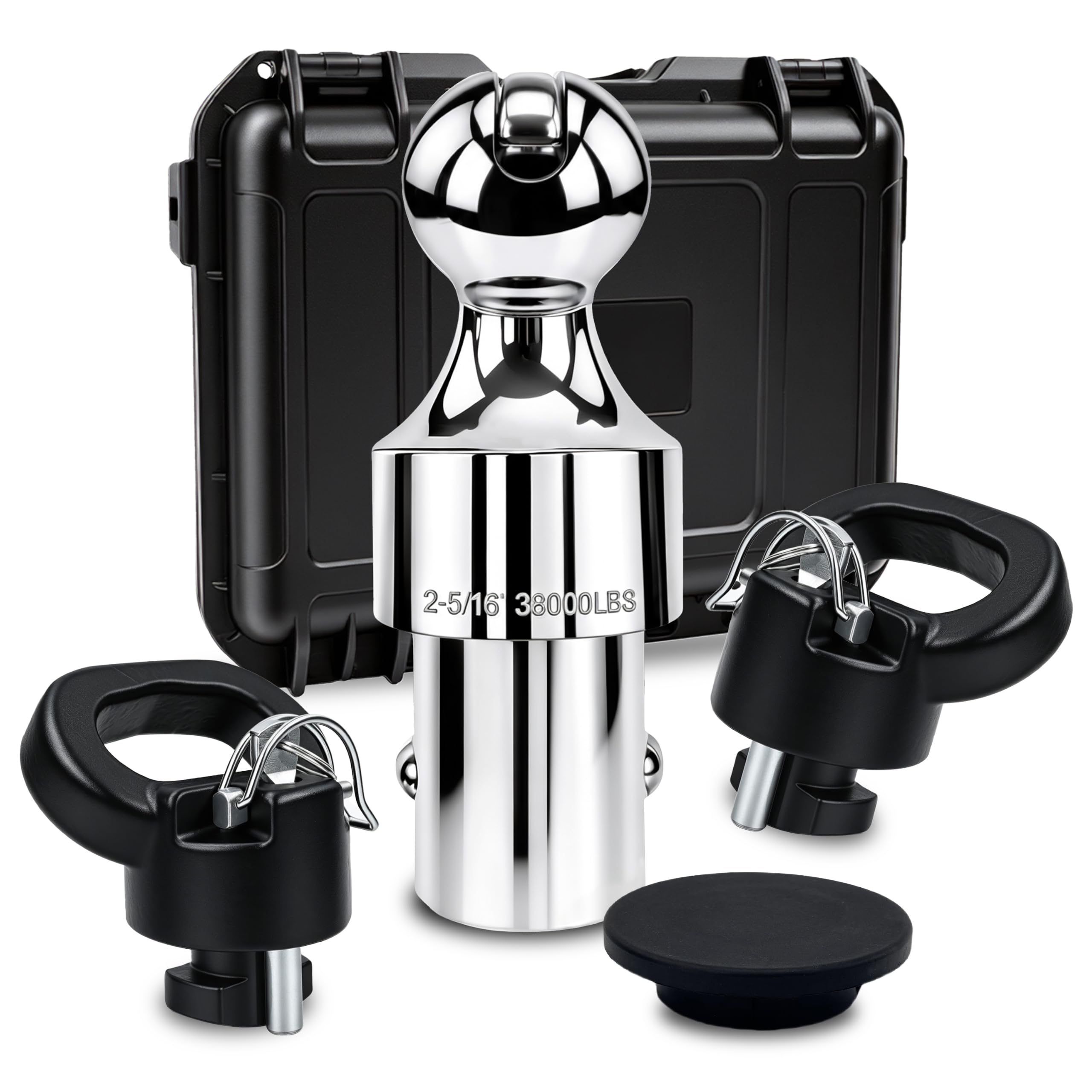 60638, 38k Gooseneck Hitch Ball Kit Fit for Ram 2500/3500 2013-2026