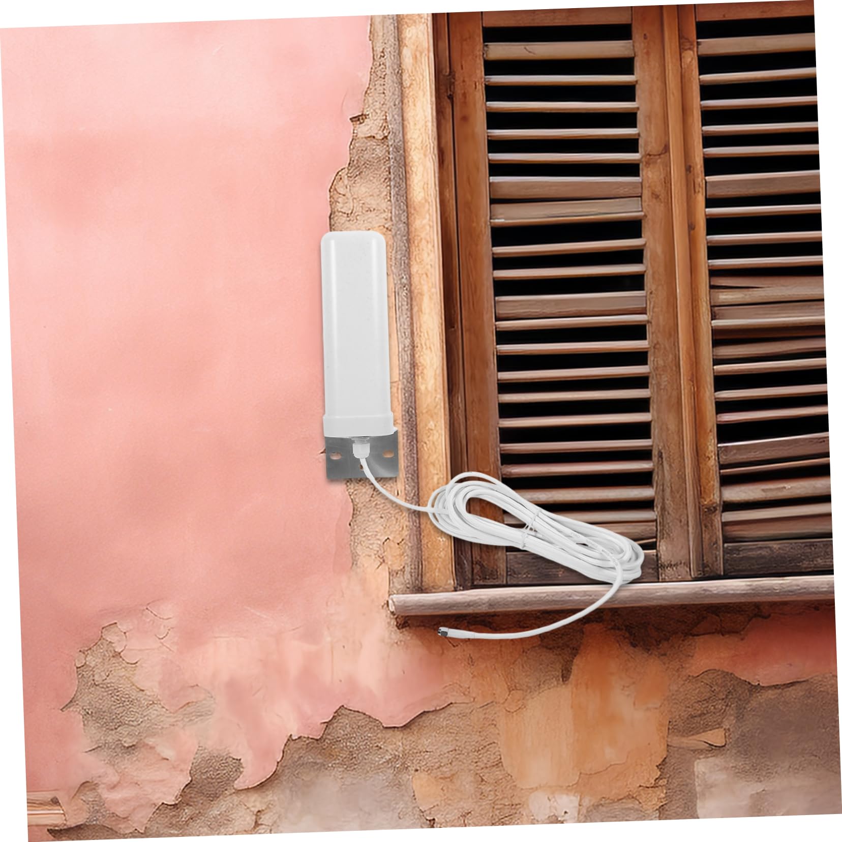 Mikinona Antenne Omnidirectionnelle 4g Haute Performance 16-18dbi en Métal et Plastique pour Utilisation Intérieure et Extérieure Compatible Routeur et Modem