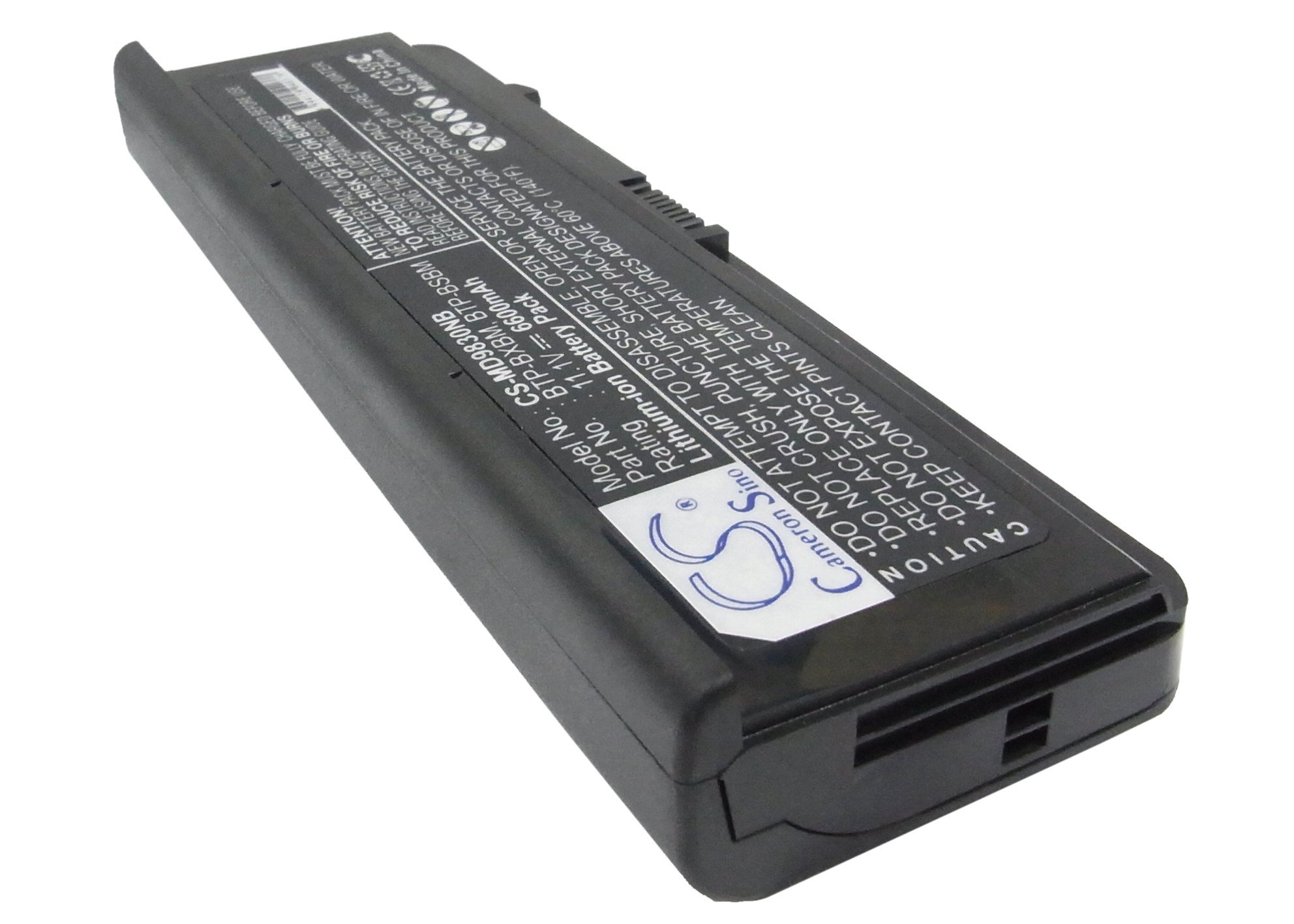 Flujoy 6600mAh/11.1V Replacement Battery for MD98300 WAM2040 WIM2160 WAM2070 MD96290 WAM2030 40022655 MB1X 40021138 BTP-BXBM BTP-BRBM BTP-BTBM BTP-BSBM