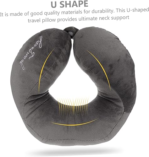 Miniatura 8 de IMIKEYA Almohada cervical de algodón Pp para el cuello de la siesta imprimible