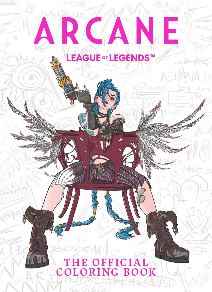 Arcane: The Official Colouring Book