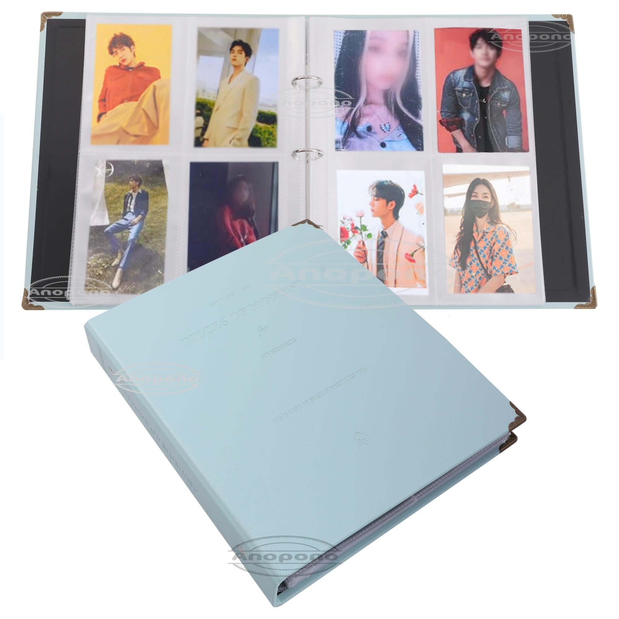 Amazon.co.jp: Anopono ブロマイド 収納 ファイル ホルダー 写真 保管