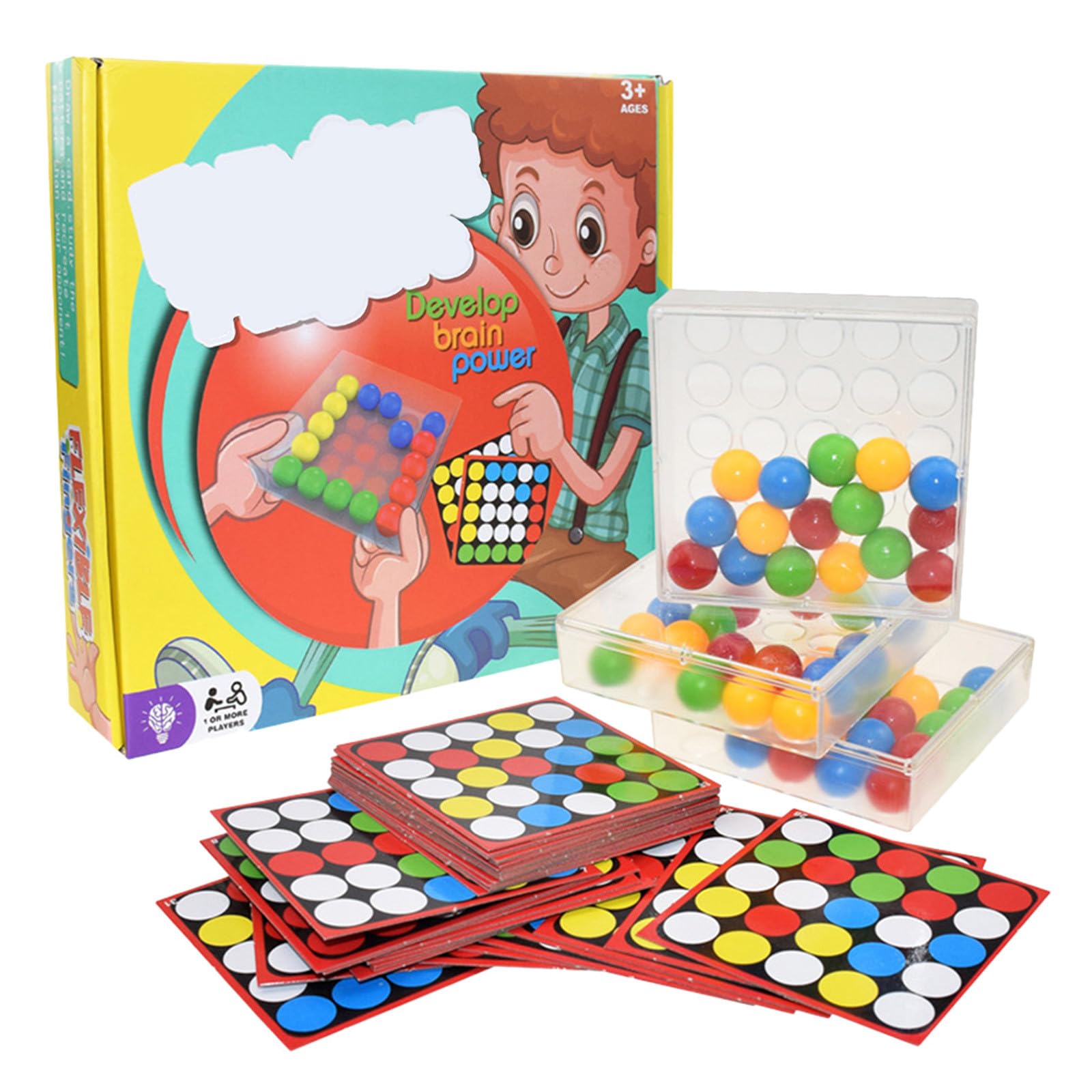 UPKOCH Giocattoli da Dito Palline da Gioco da Tavolo Scacchiera Palline Rotolanti Giocattoli Educativi per Ragazzo Ragazza Ragazza di Interattivi