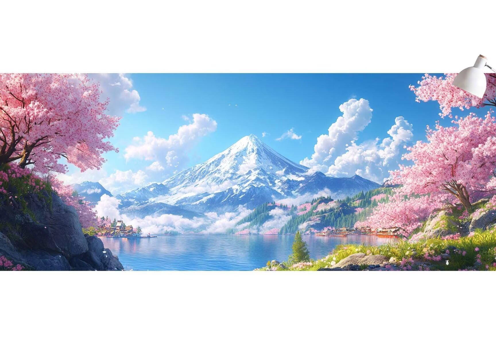 Diamond Painting Adulte,Diamond Painting Paysage Peinture Diamant Japon Diamond Painting Enfant 5D Perle Diamant a Coller,Cristal Painting Set Cadeau Decoration Chambre Cadeau Femme 70x200cm Z372