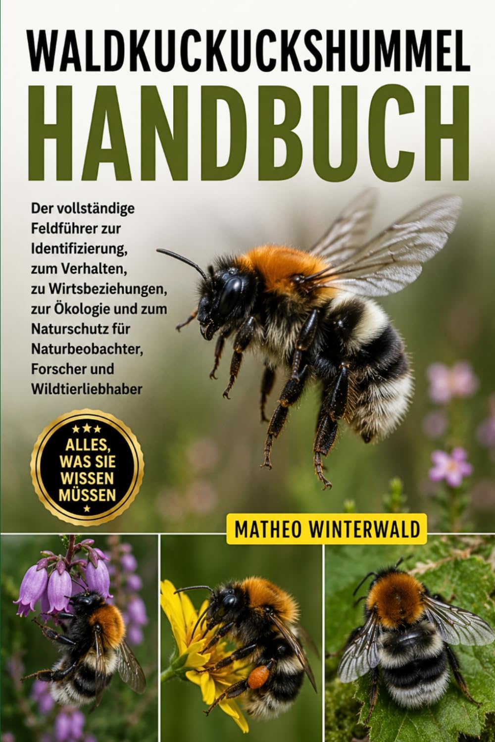 WALDKUCKUCKSHUMMEL-HANDBUCH: Der vollständige Feldführer zur Identifizierung, zum Verhalten, zu Wirtsbeziehungen, zur Ökologie und zum Naturschutz für Naturbeobachter, Forscher und Wildtierliebhaber