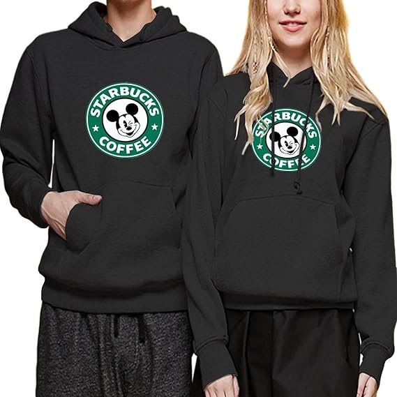 Amazon Co Jp ミッキーマウス 秋服 パーカー メンズ フード付き ｔシャツ長袖 ゆったり ポケット付き カジュアル おしゃれ 大きいサイズ 人気 服 メンズ 防寒 暖かい 男女兼用 かわいい キャラクター ファッション