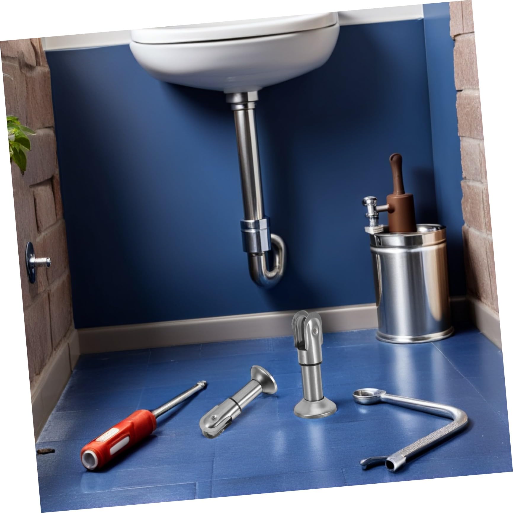 iplusmile Set 4pezzi Staffe Divisorie per Orinatoio in Inossidabile Argento Gambe di Supporto ad Alta Capacità di Carico per Partizioni Bagno Installazione Facile