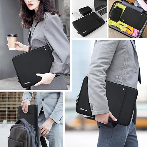 Miniatura 7 de ARVOK Funda protectora de 360 para laptop compatible con MacBook Air A2681 M1A2337 2023-2021 MacBook Air M2 de 13 pulgadas, funda resistente al agua