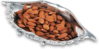 Arthur Court Designs Aluminum Dip Sauce Nut Crab Bowl - Ocean Coastal Décor 10.5 inch Across
