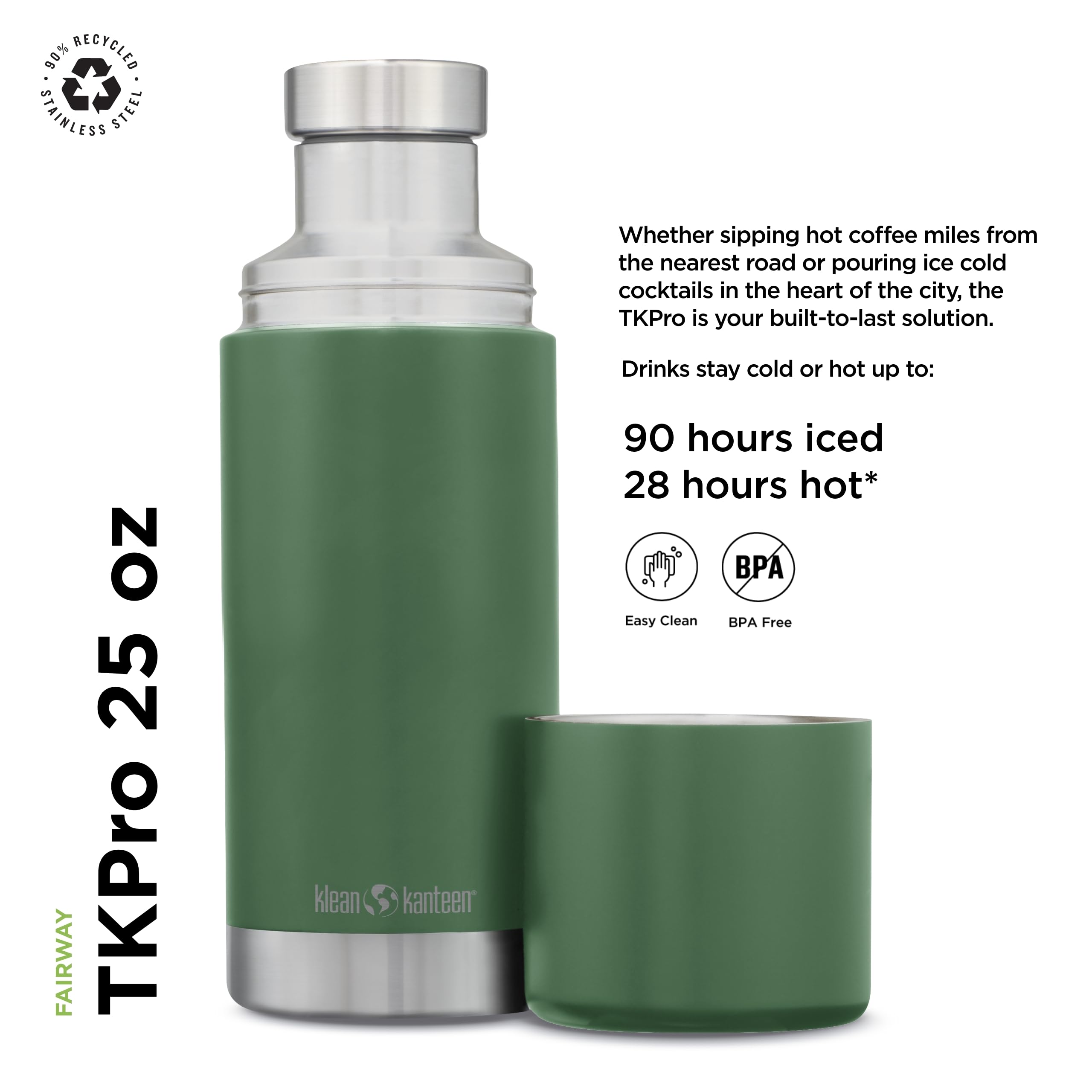 Botella IsotermaKLEAN KANTEEN 25OZ TK PRO INSULATED 0.75L