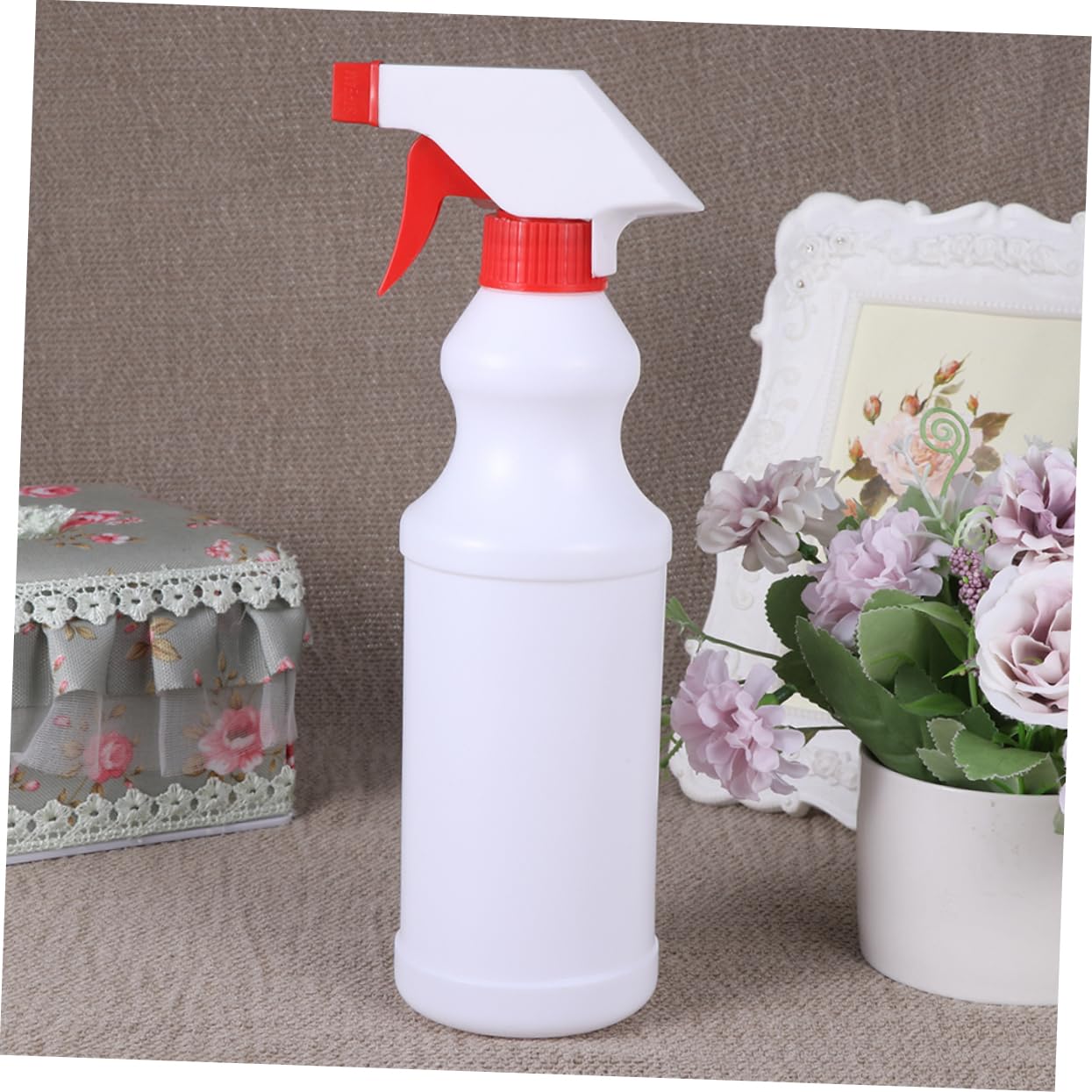 Baluue 12 Stück 500ml Kunststoff Sprühflaschen mit Sprühpumpe
