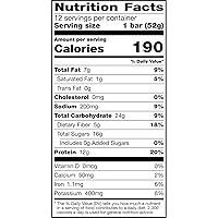 Vista 10 de RXBAR Protein Bars, Protein Snack, Snack Bars, Vanilla Almond, 22oz Box (12 Count)