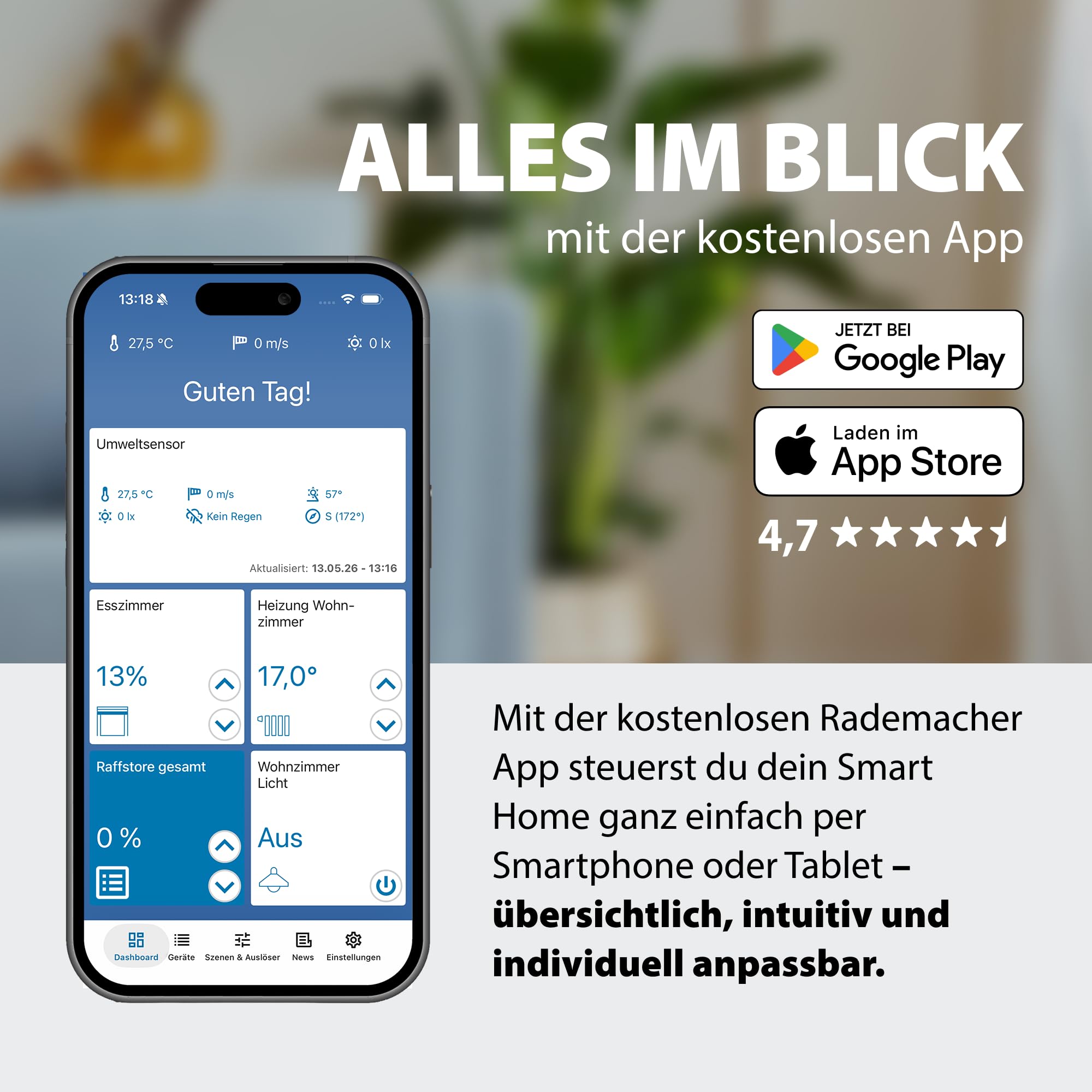 Rademacher Starterpaket Basis mit 2x RolloTron & SmartHome Box