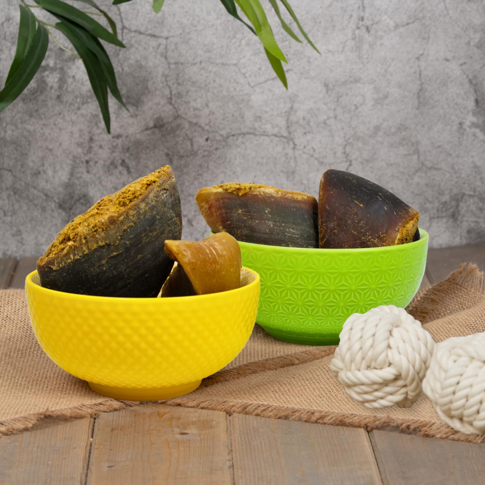Lyra Pet® 15 STK. Rinderhufe gefüllt mit Pansen und Leber je ca. 120 g | Naturbelassener Kausnack - Ideal für die Zahnpflege - Proteinreiches Leckerli für Hunde - Gut verdaulicher Kauartikel